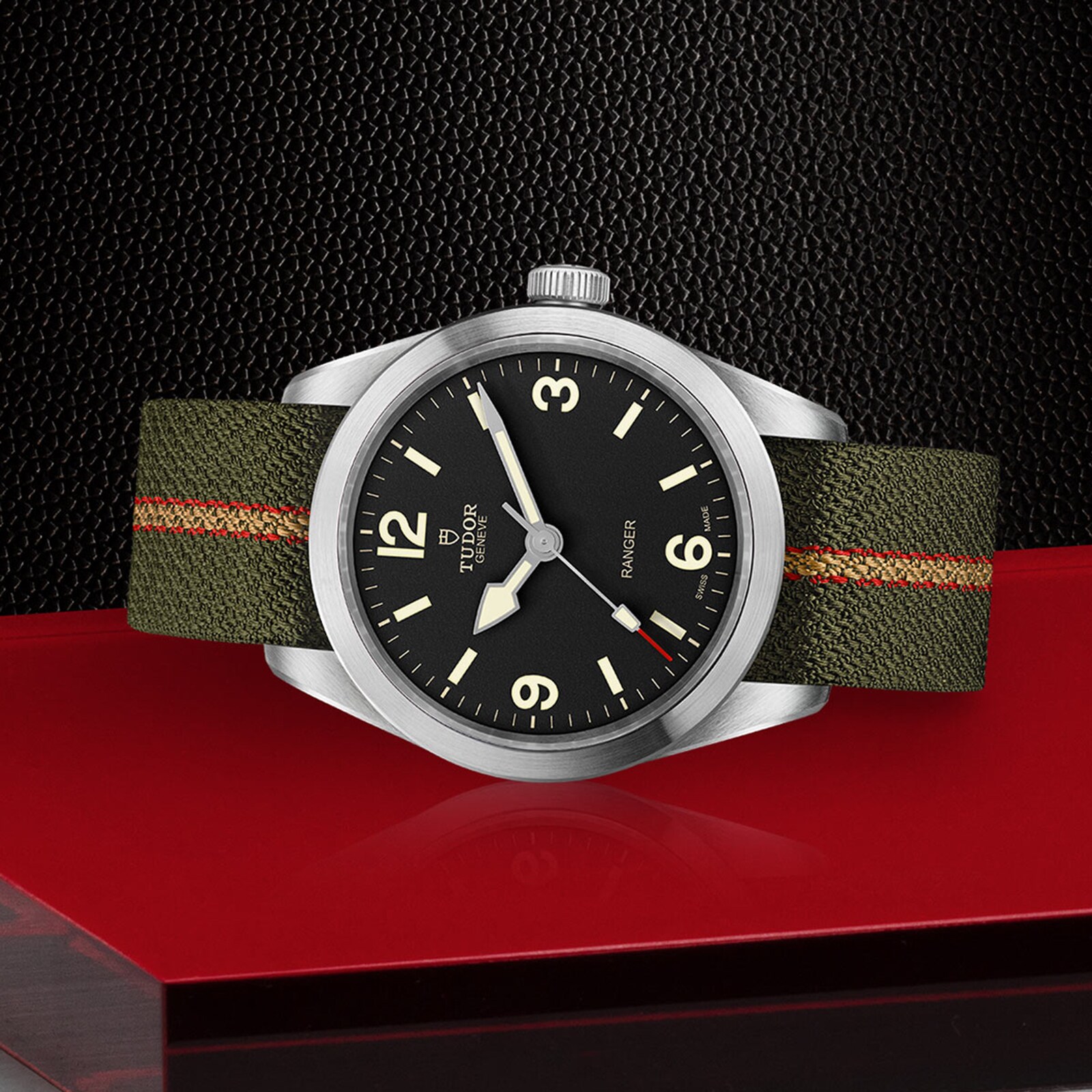 Tudor Ranger M79950-0003 | 39mm Automatic Watch | Stainless Steel Black Dial - Image 3