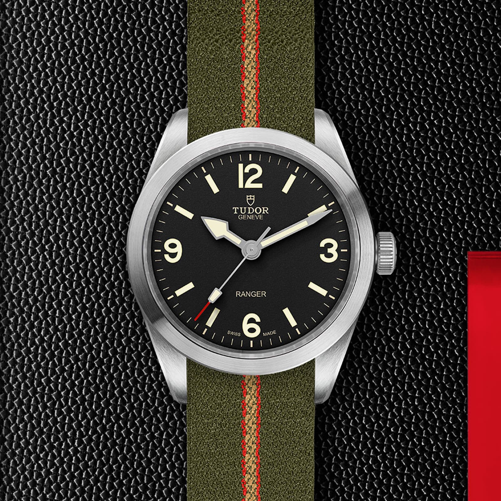 Tudor Ranger M79950-0003 | 39mm Automatic Watch | Stainless Steel Black Dial - Image 4
