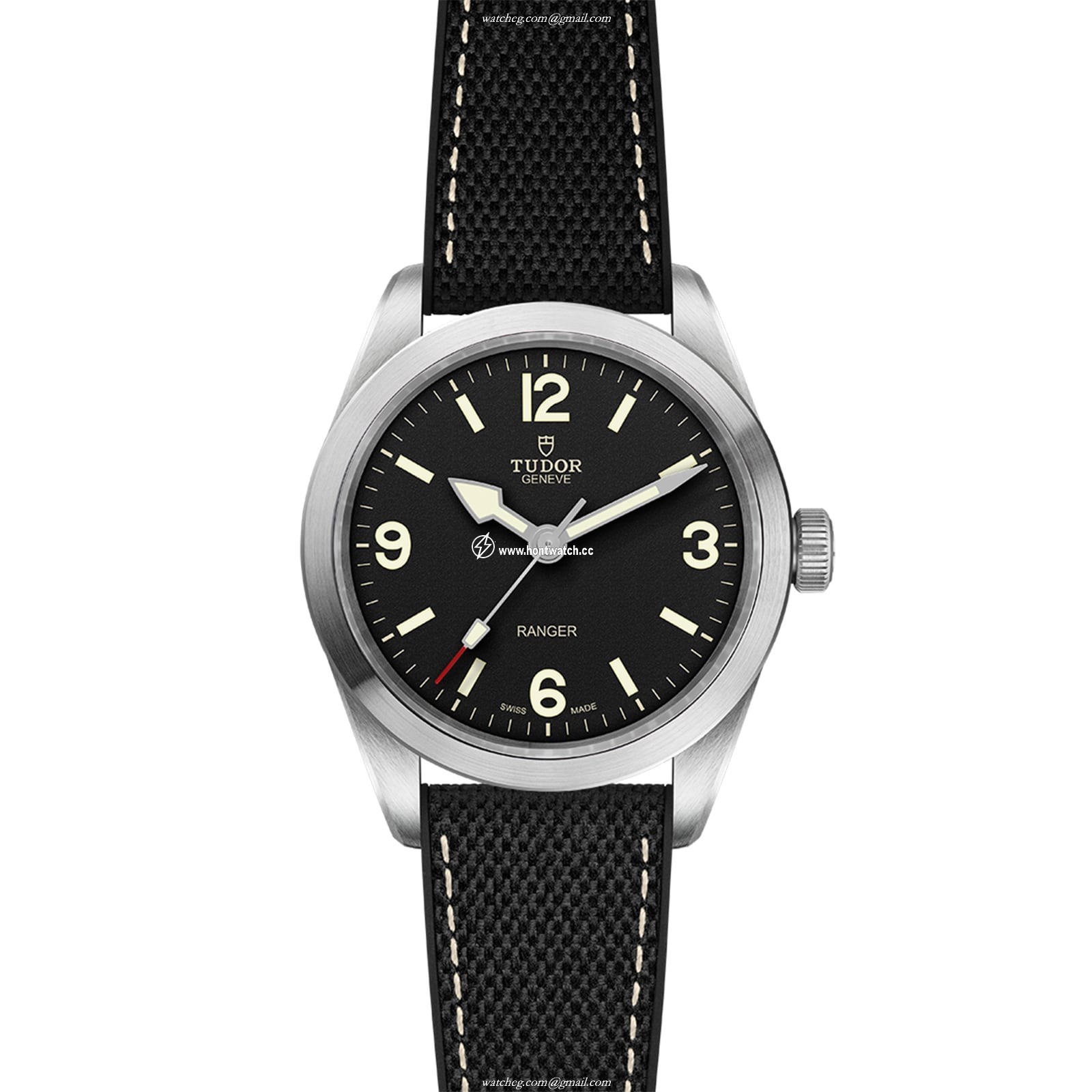 Tudor Ranger M79950-0002 | 39mm Automatic Watch | Stainless Steel & Black Dial - Image 2