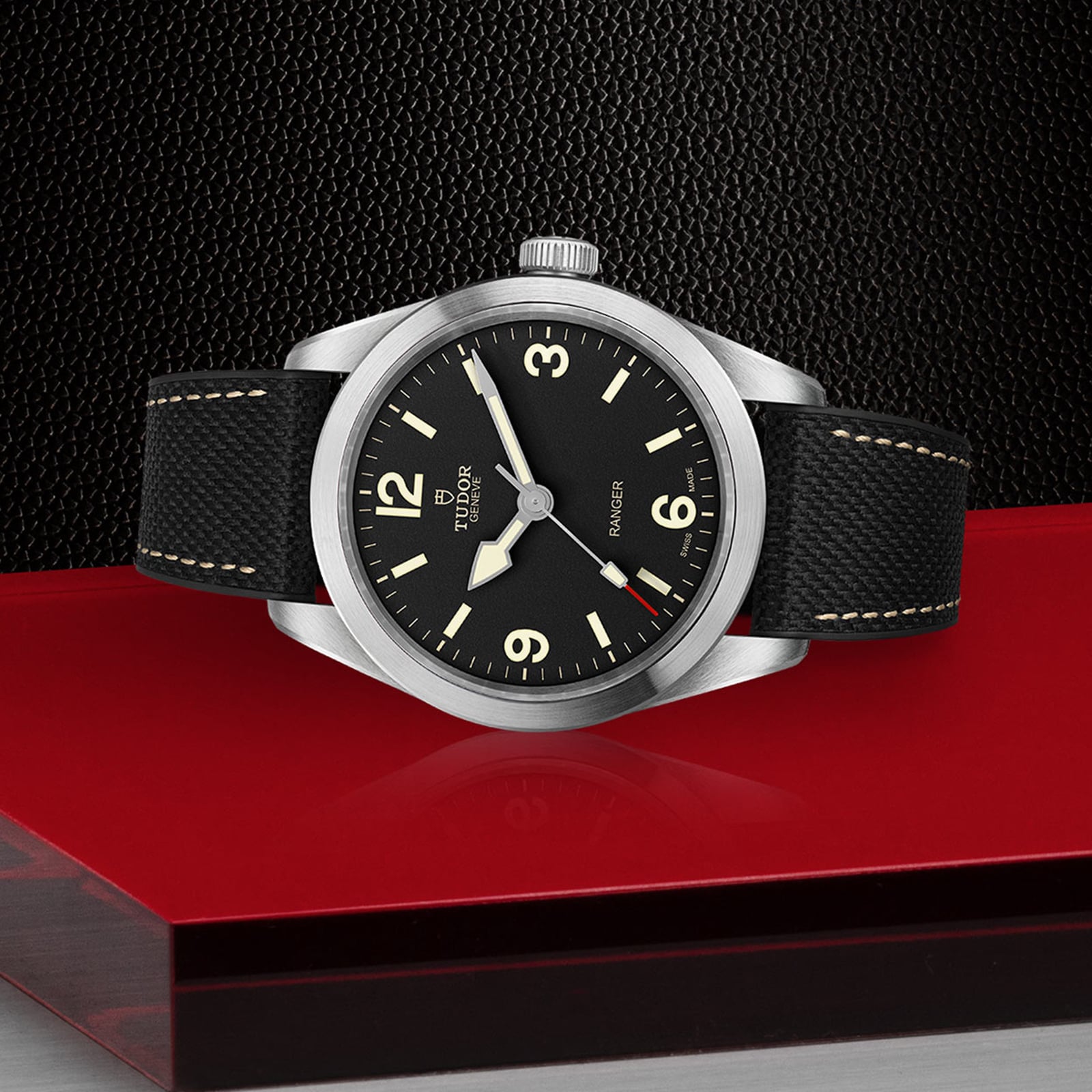 Tudor Ranger M79950-0002 | 39mm Automatic Watch | Stainless Steel & Black Dial - Image 3