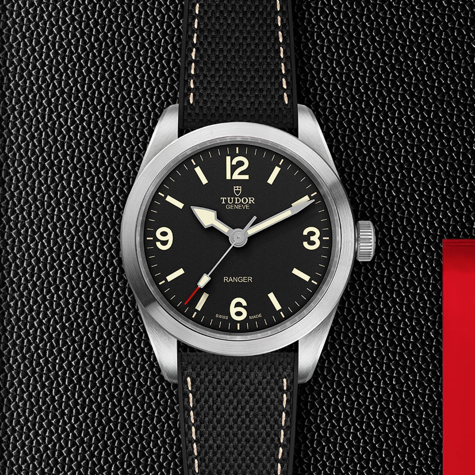 Tudor Ranger M79950-0002 | 39mm Automatic Watch | Stainless Steel & Black Dial - Image 4
