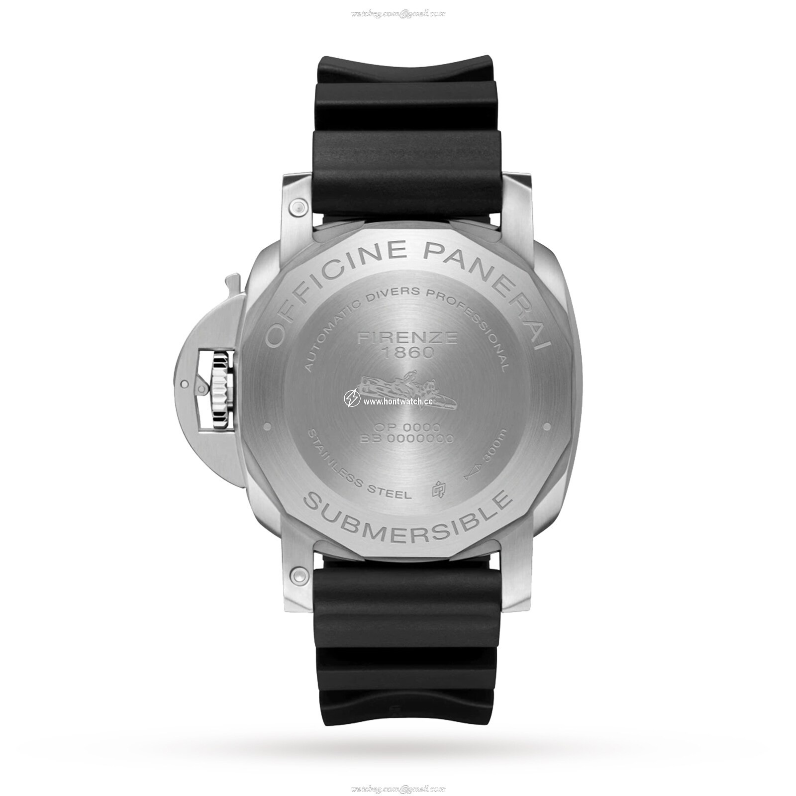 Panerai Submersible PAM02973 Automatic Diver - 42mm Stainless Steel Black Dial - Image 2