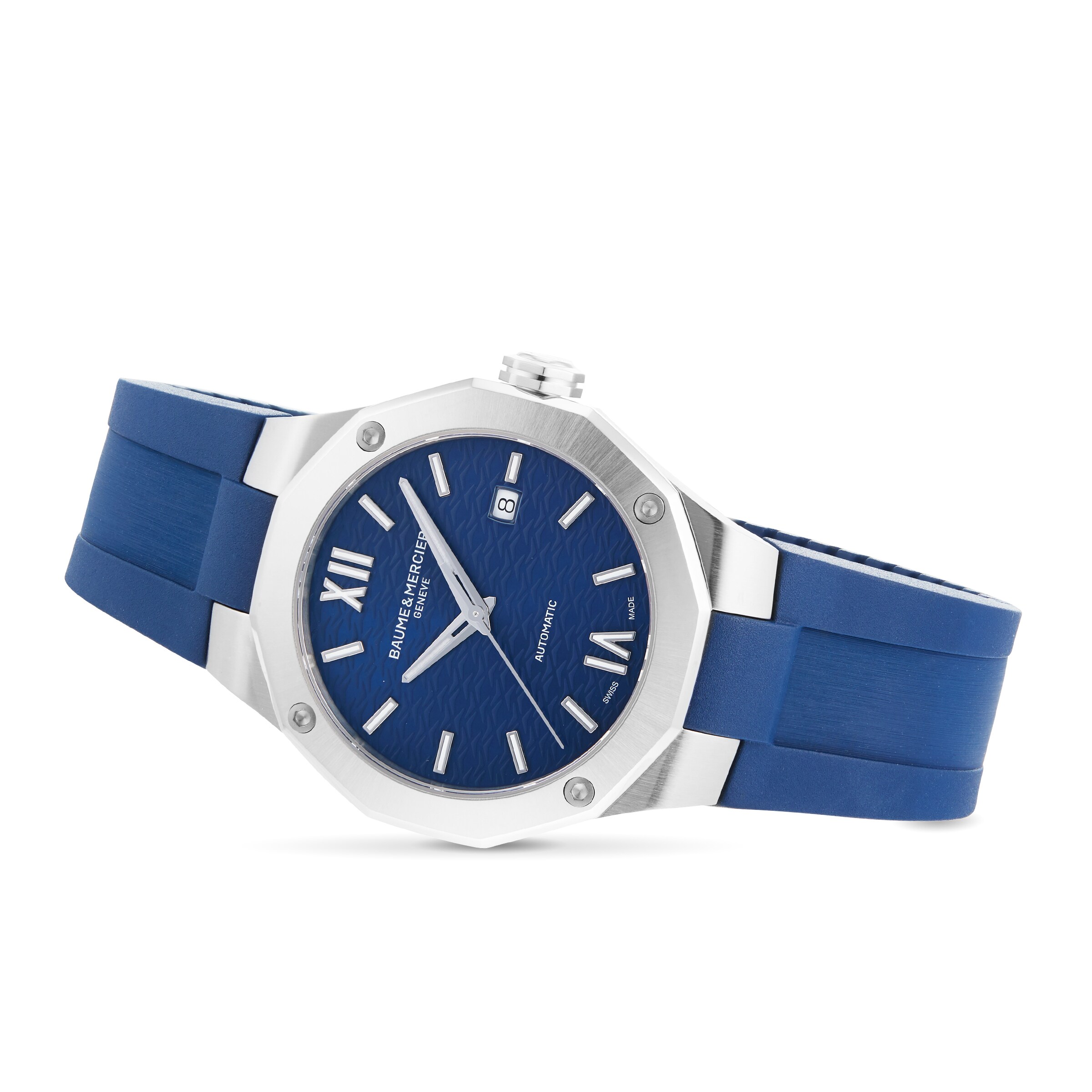 Baume & Mercier Riviera BM0A10619 Automatic Watch - 42mm Blue Dial | Stainless Steel - Image 3