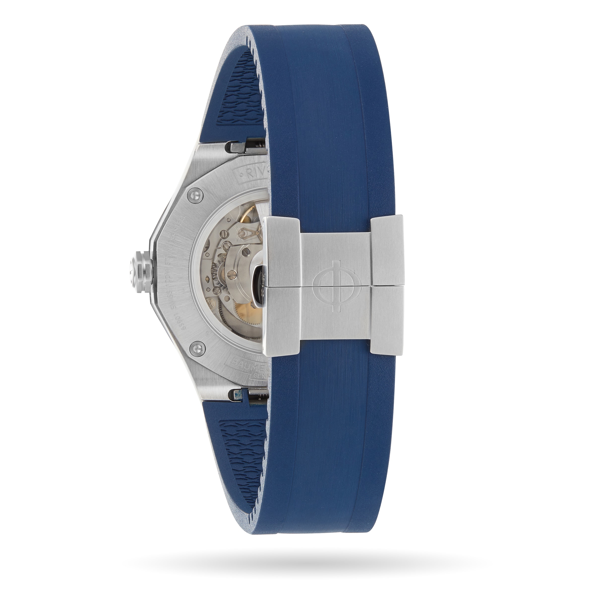 Baume & Mercier Riviera BM0A10619 Automatic Watch - 42mm Blue Dial | Stainless Steel - Image 4