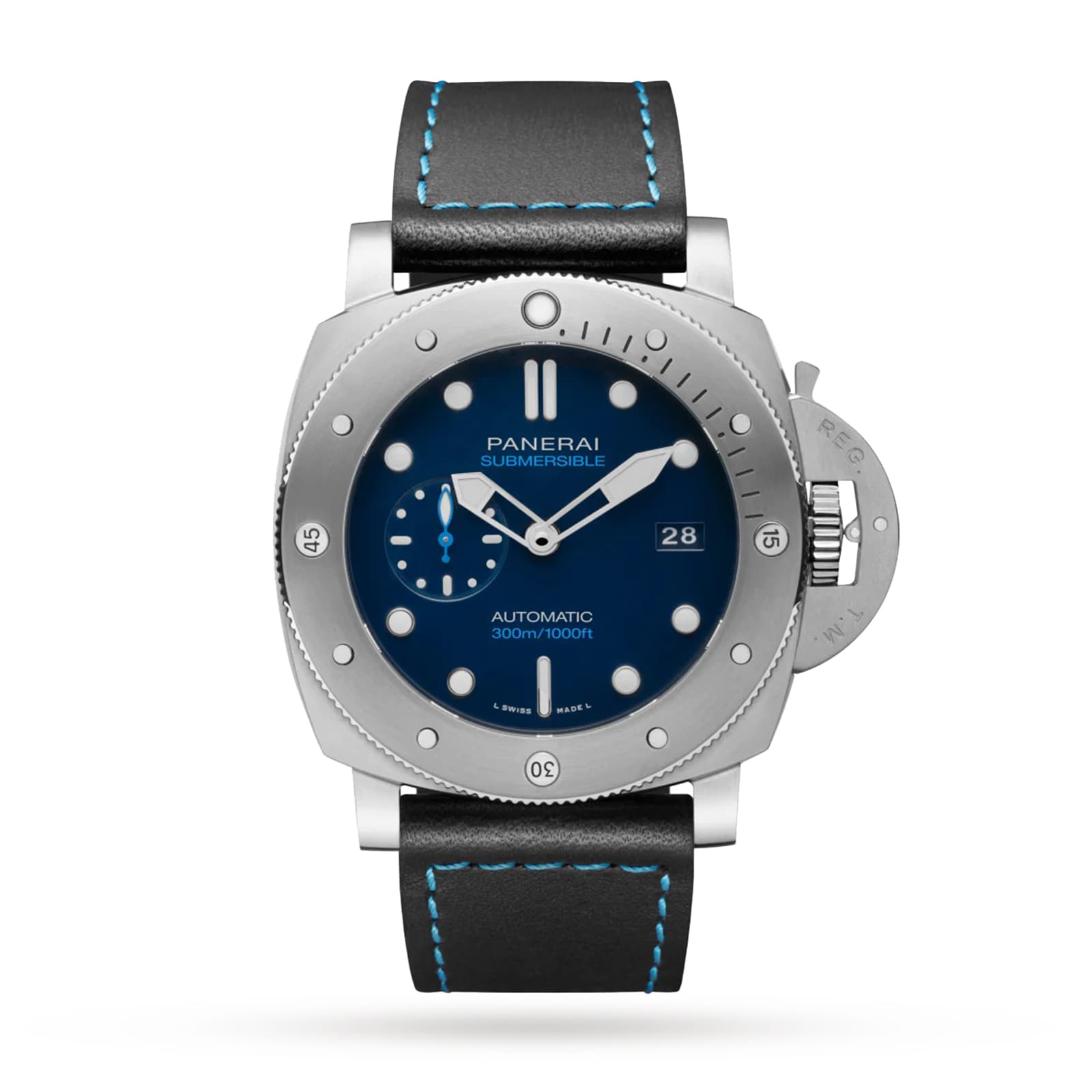 Panerai Submersible PAM02692 Automatic Blue - 47mm Stainless Steel - Image 4