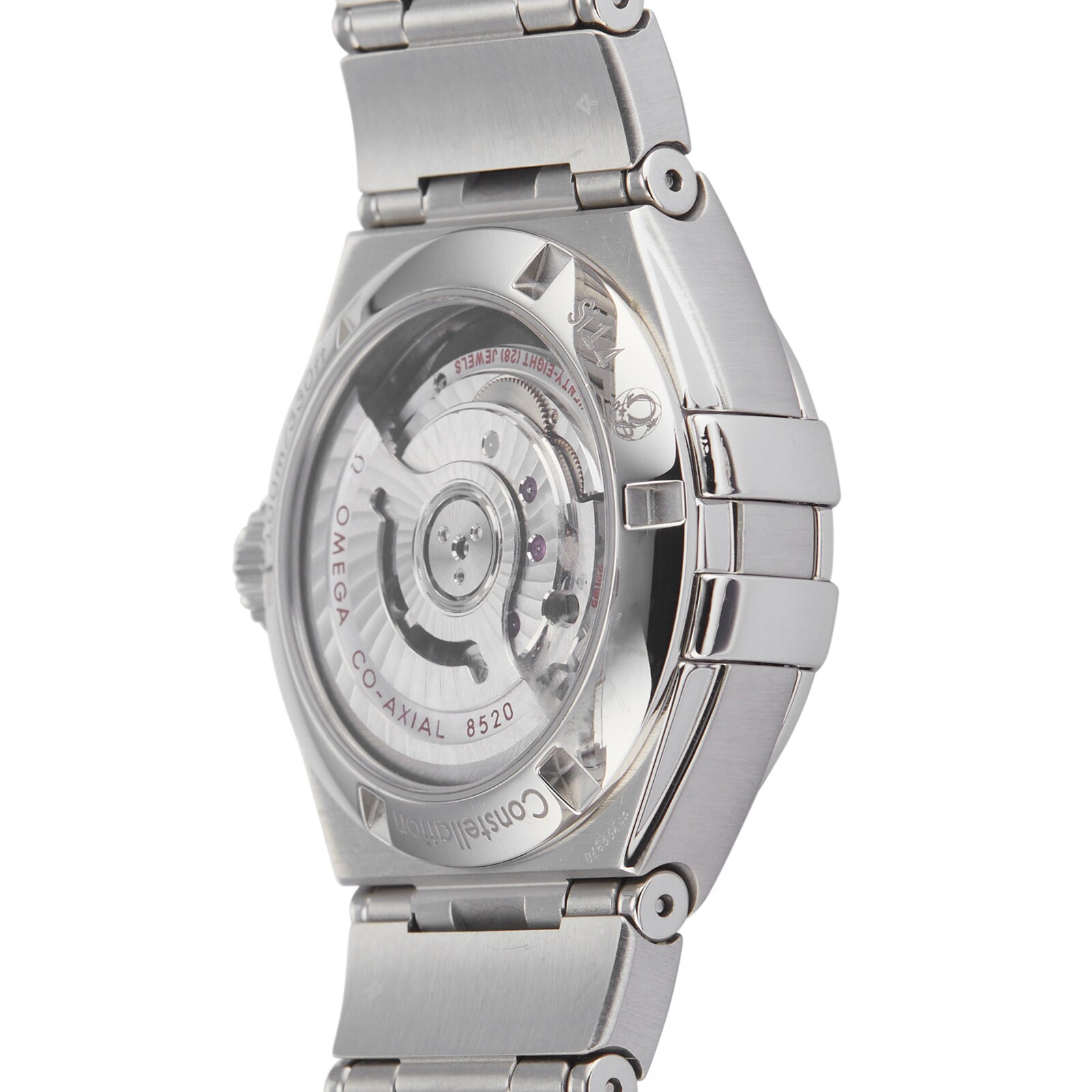 Omega Constellation Automatic Ladies Watch - 27mm Stainless Steel Black Dial - Image 4
