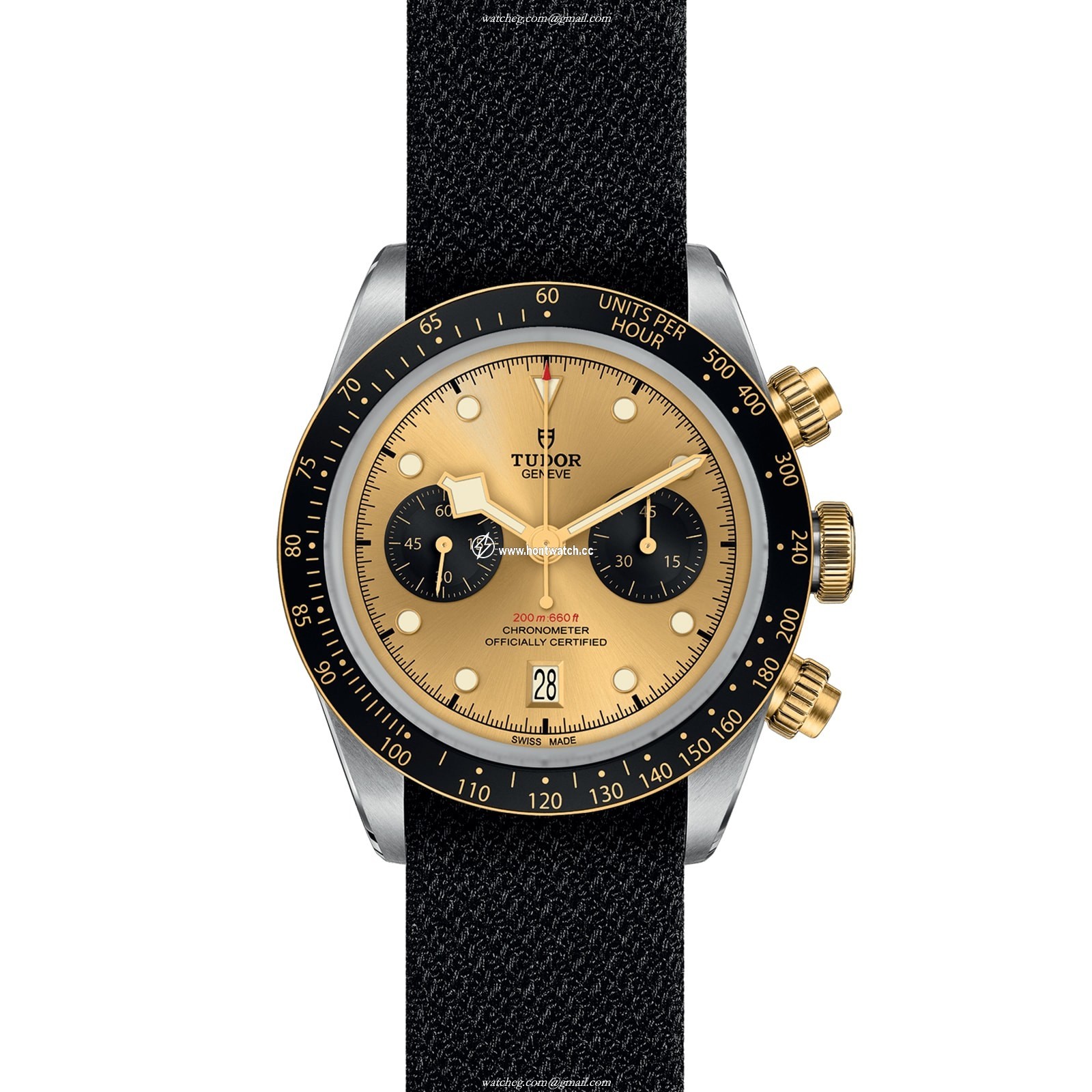 Tudor Black Bay M79363N-0006 | 41mm Steel & Gold Automatic Watch - Image 2