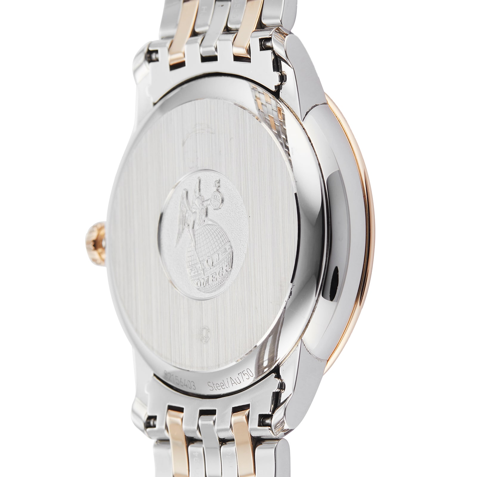 Omega De Ville Automatic Watch | 40mm Stainless Steel & Rose Gold | Silver Dial - Image 4