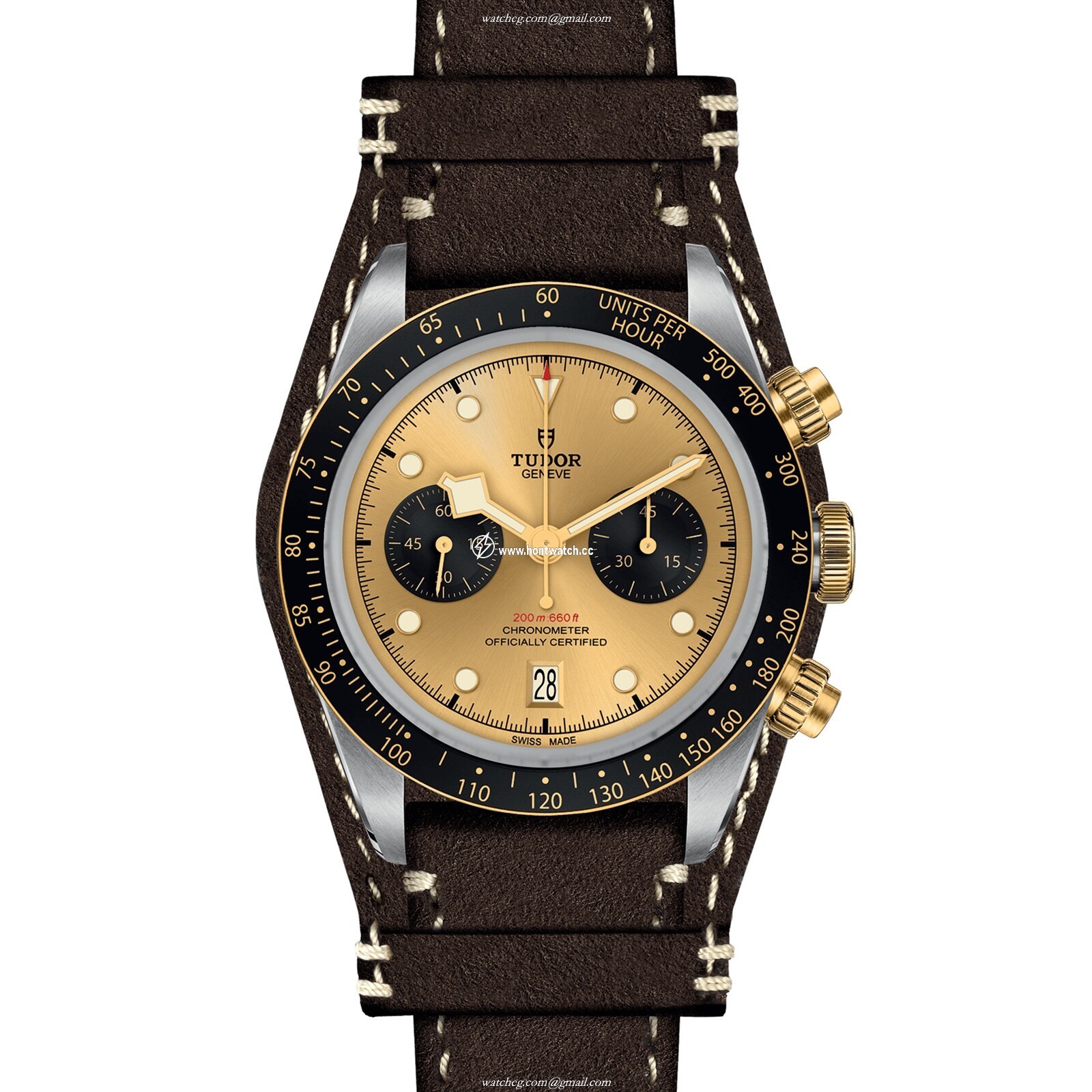 Tudor Black Bay M79363N-0008 | 41mm Steel & Gold Automatic Watch - Image 2