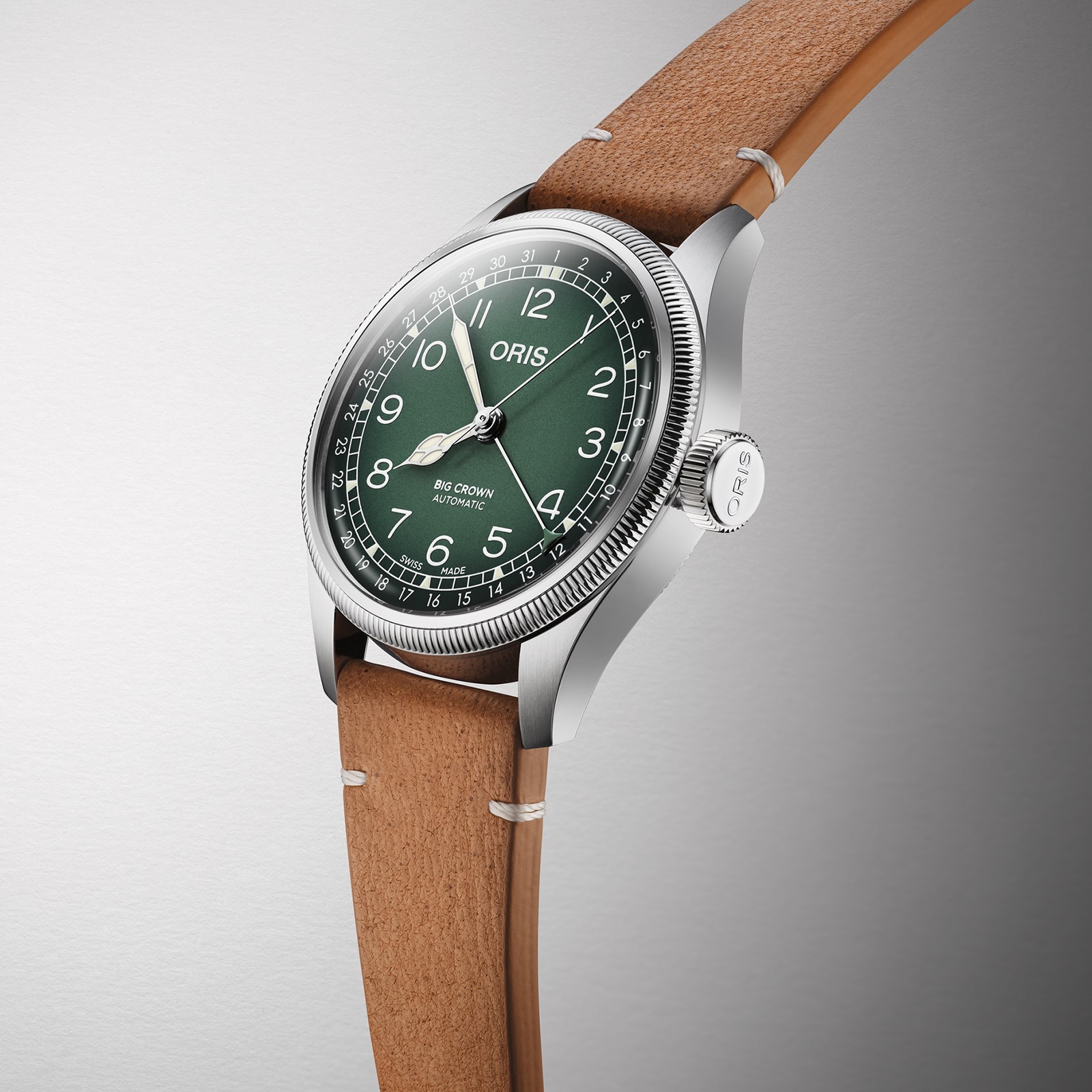 Oris Big Crown ProPilot Automatic Green Dial 38mm Stainless Steel Watch - Image 3