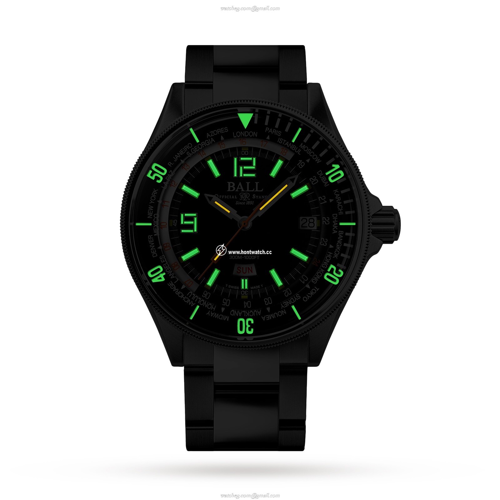 BALL Engineer Master II DG2232A-SC-BK | Automatic Black Dial | 42mm - Image 2