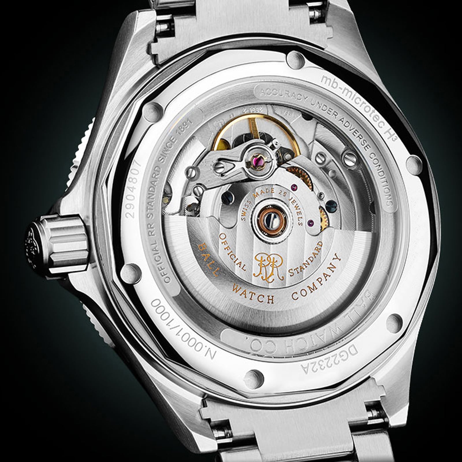 BALL Engineer Master II DG2232A-SC-BK | Automatic Black Dial | 42mm - Image 3