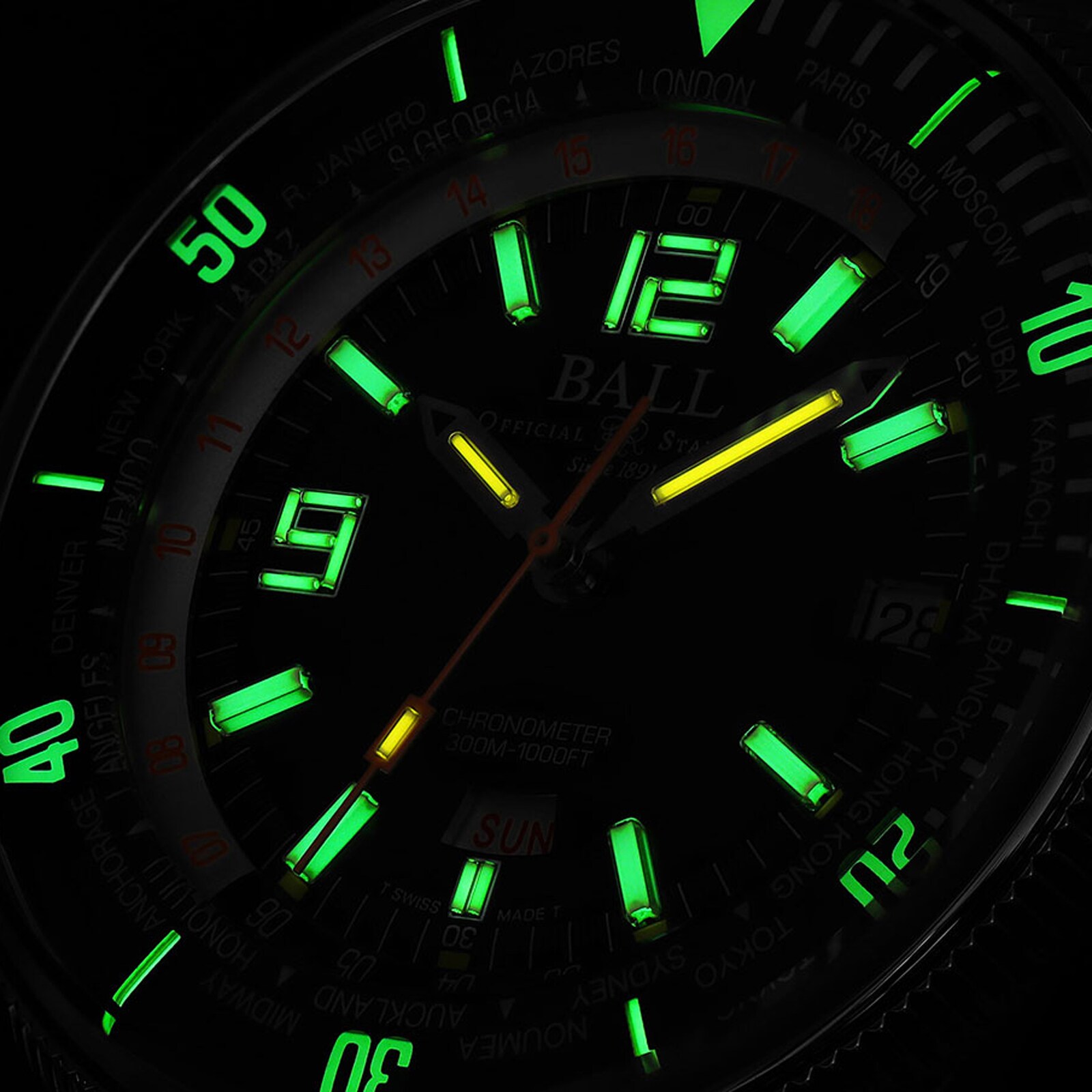 BALL Engineer Master II DG2232A-SC-BK | Automatic Black Dial | 42mm - Image 4