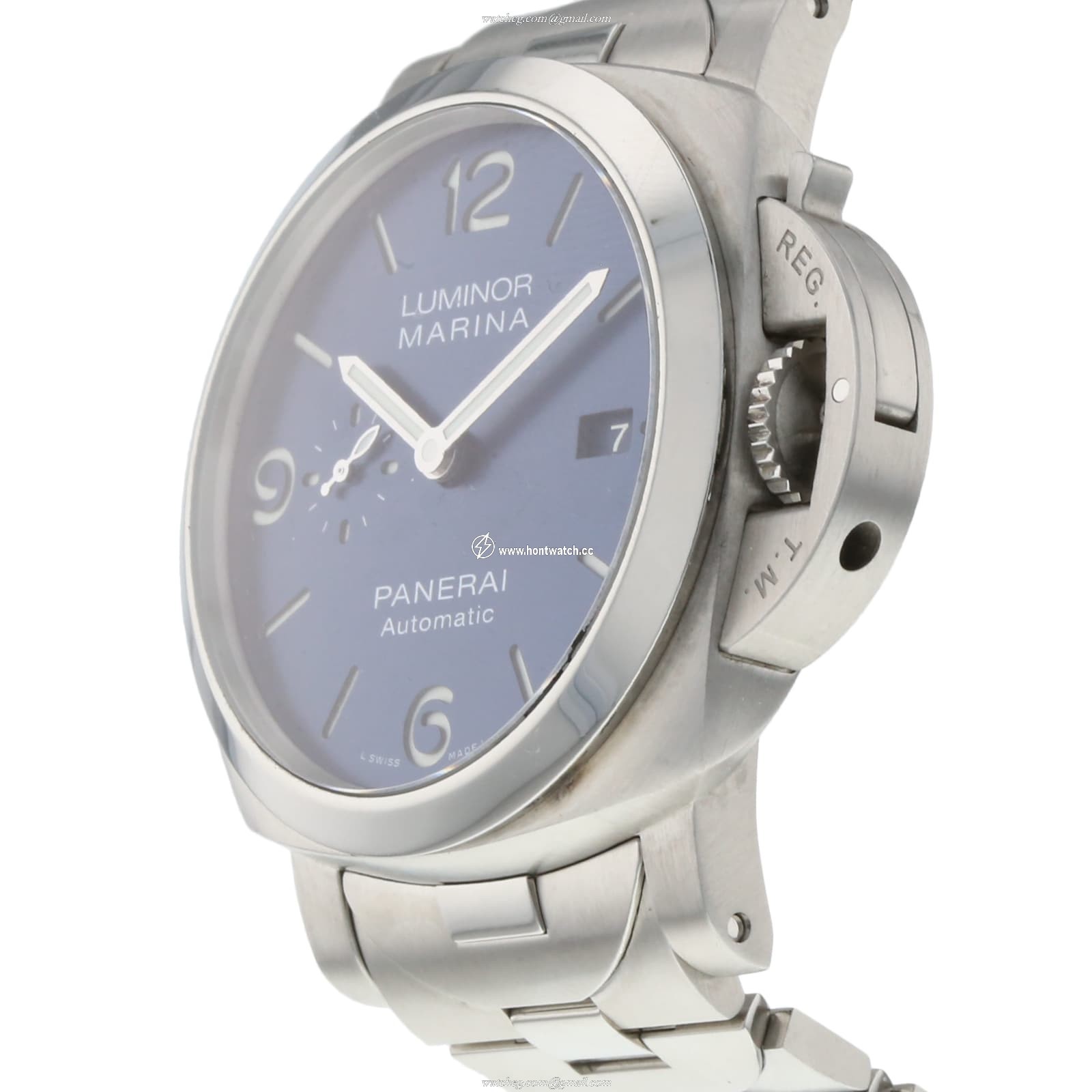 Panerai Luminor PAM01316 - 44mm Blue Dial Automatic Watch - Stainless Steel - Image 2