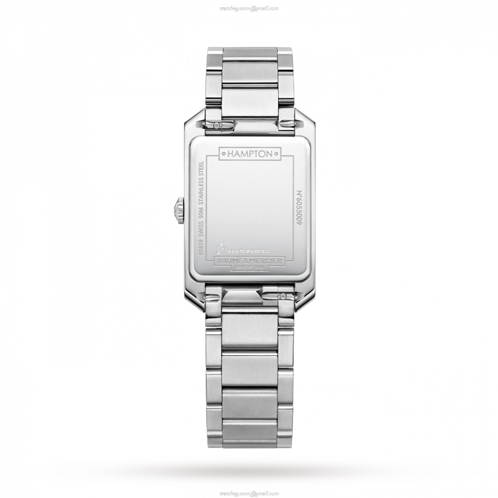 Baume & Mercier Hampton BM0A10474 | 40mm Stainless Steel Quartz Watch - Silver Dial - Image 2