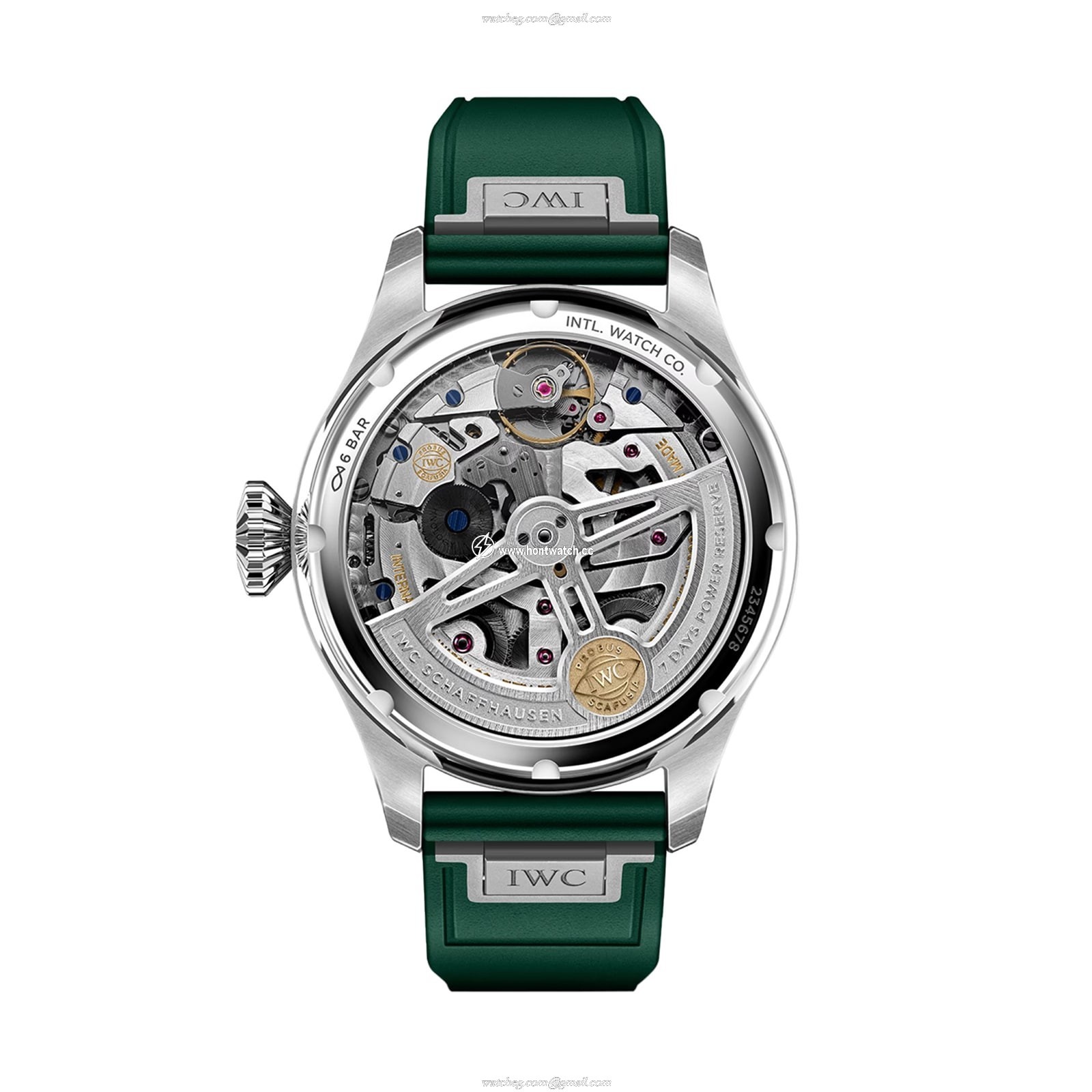IWC Pilot IW503608 Automatic | 46mm Stainless Steel | Green Dial - Image 2