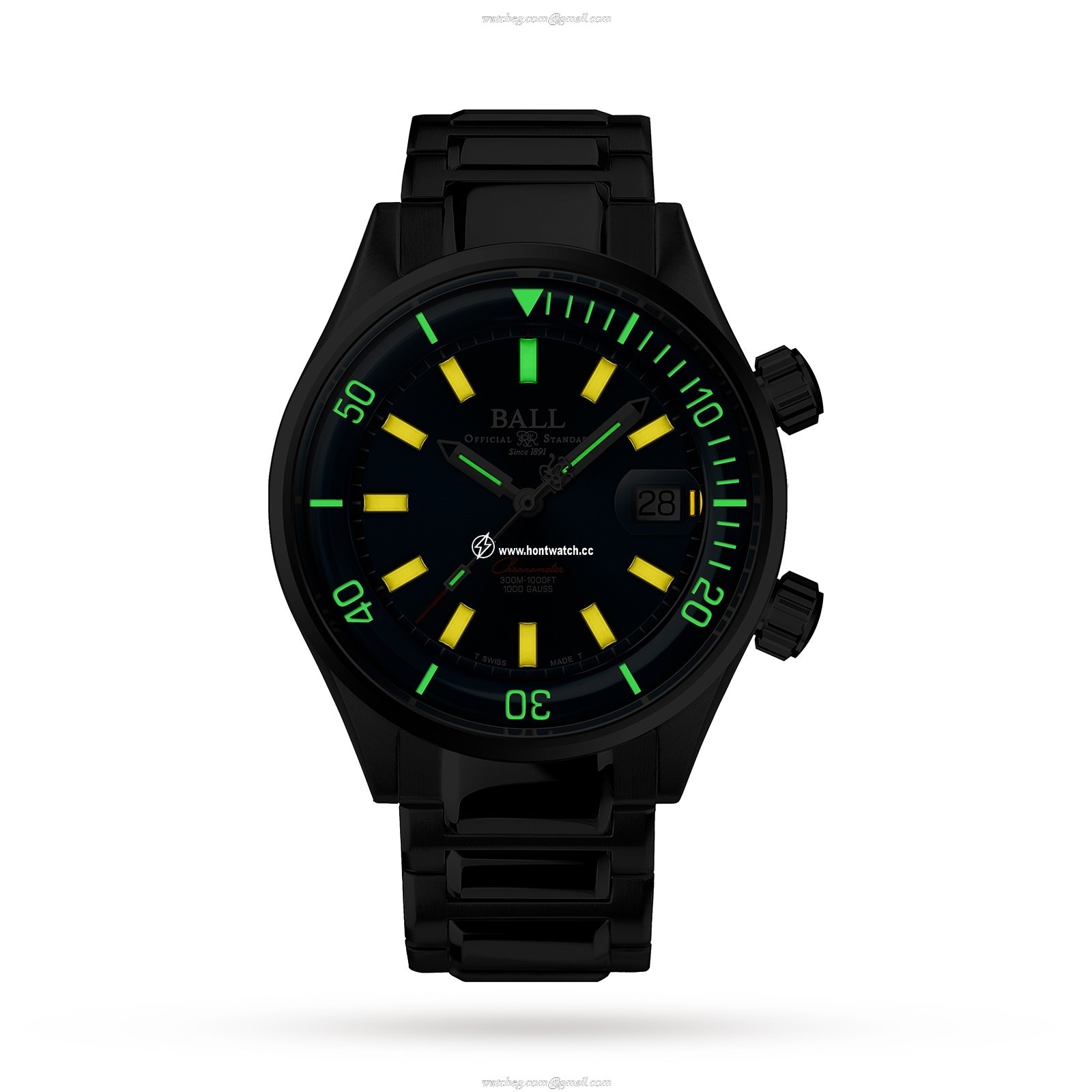 BALL Engineer Master II Diver Chronometer | 42mm Automatic Blue Dial | 300M Water Resistant - Image 2