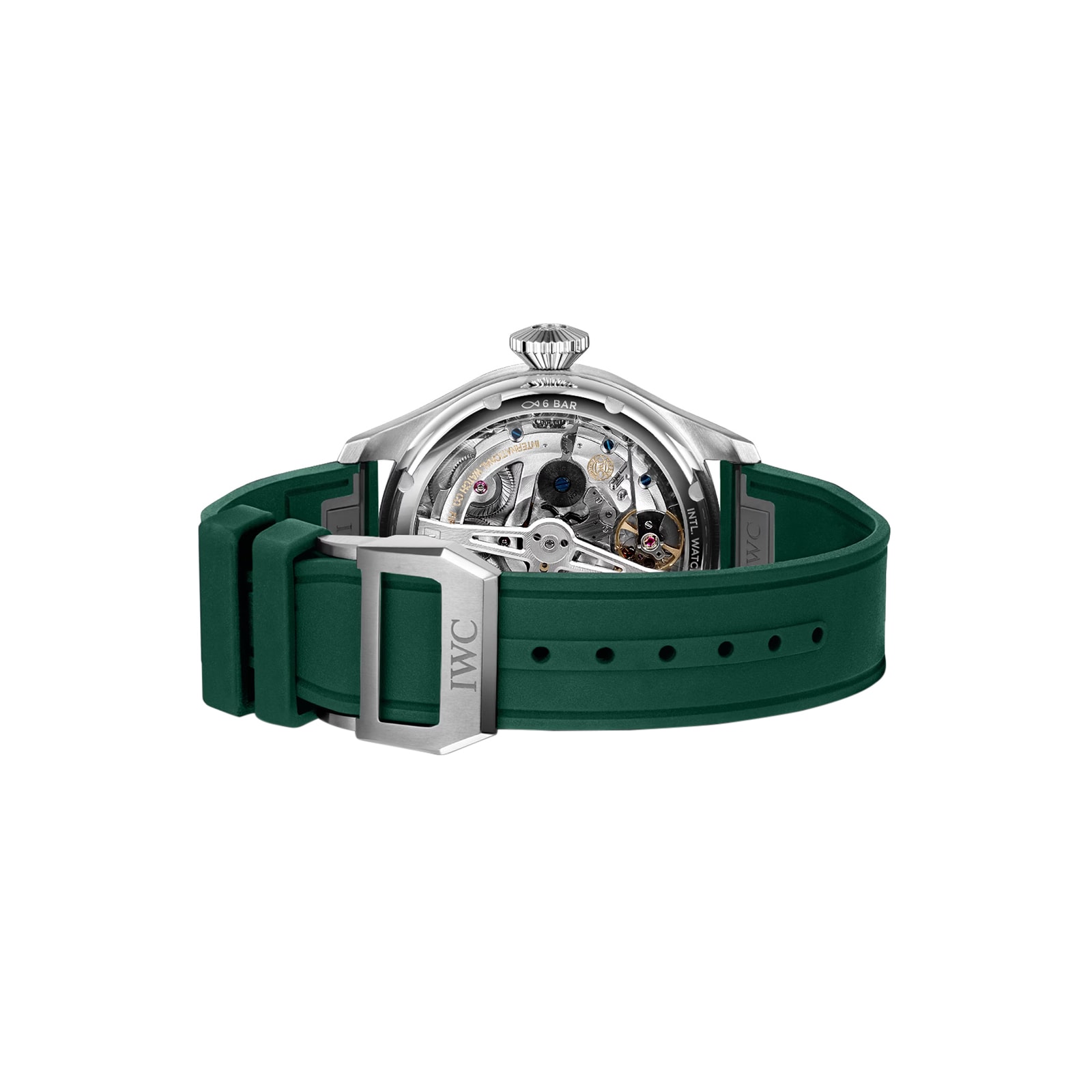 IWC Pilot IW503608 Automatic | 46mm Stainless Steel | Green Dial - Image 4