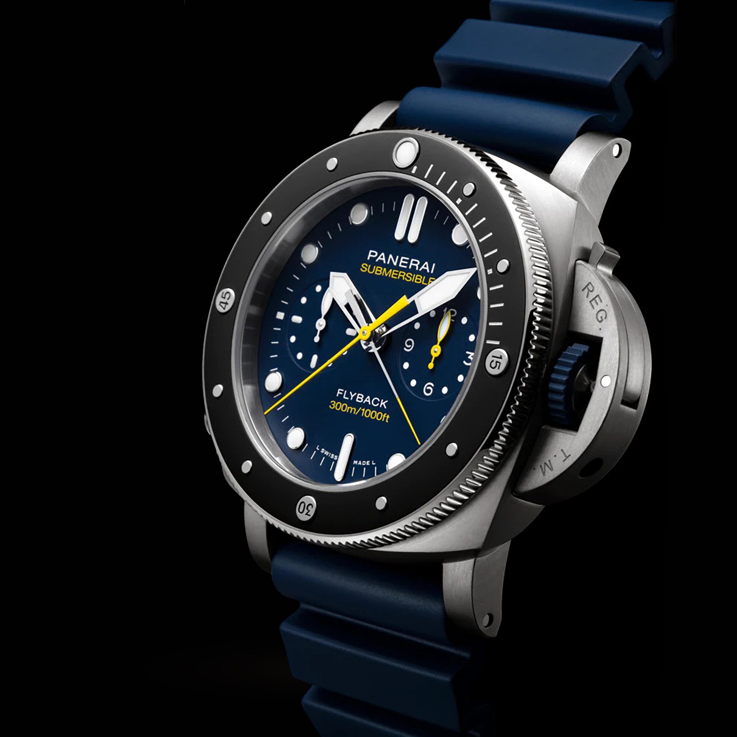 Panerai Submersible PAM01291 Automatic Blue Dive Watch - 47mm Ceramic & Titanium - Image 3