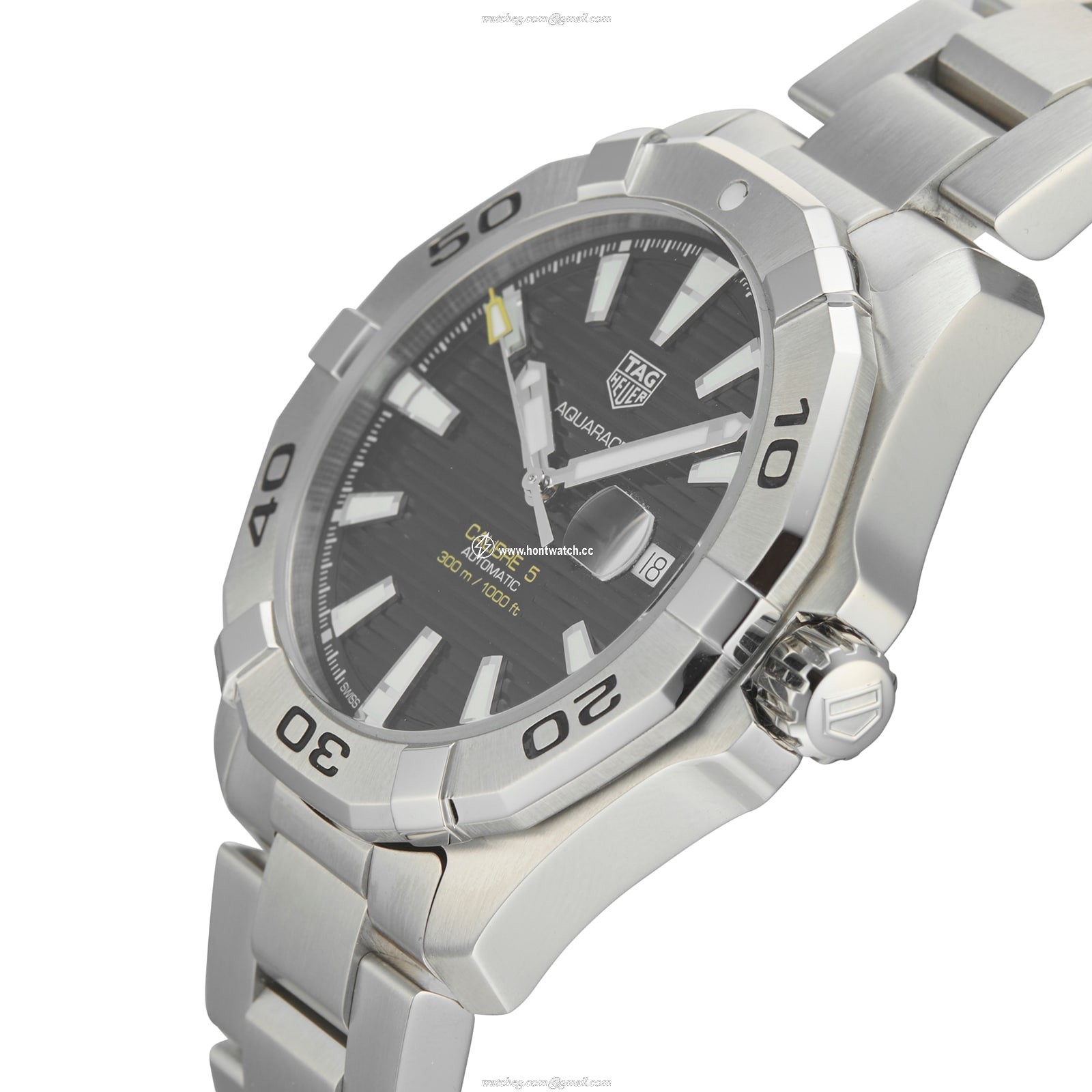TAG Heuer Aquaracer Automatic Watch - 43mm Black Dial | Stainless Steel - Image 2