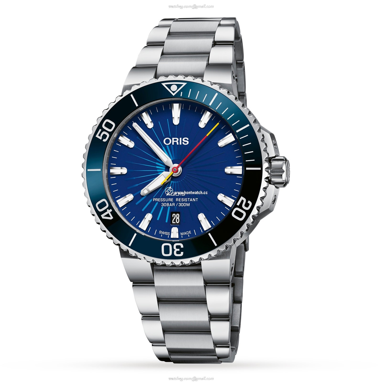 Oris Aquis Automatic Blue Dial 42mm Stainless Steel Replica Watch - Image 2