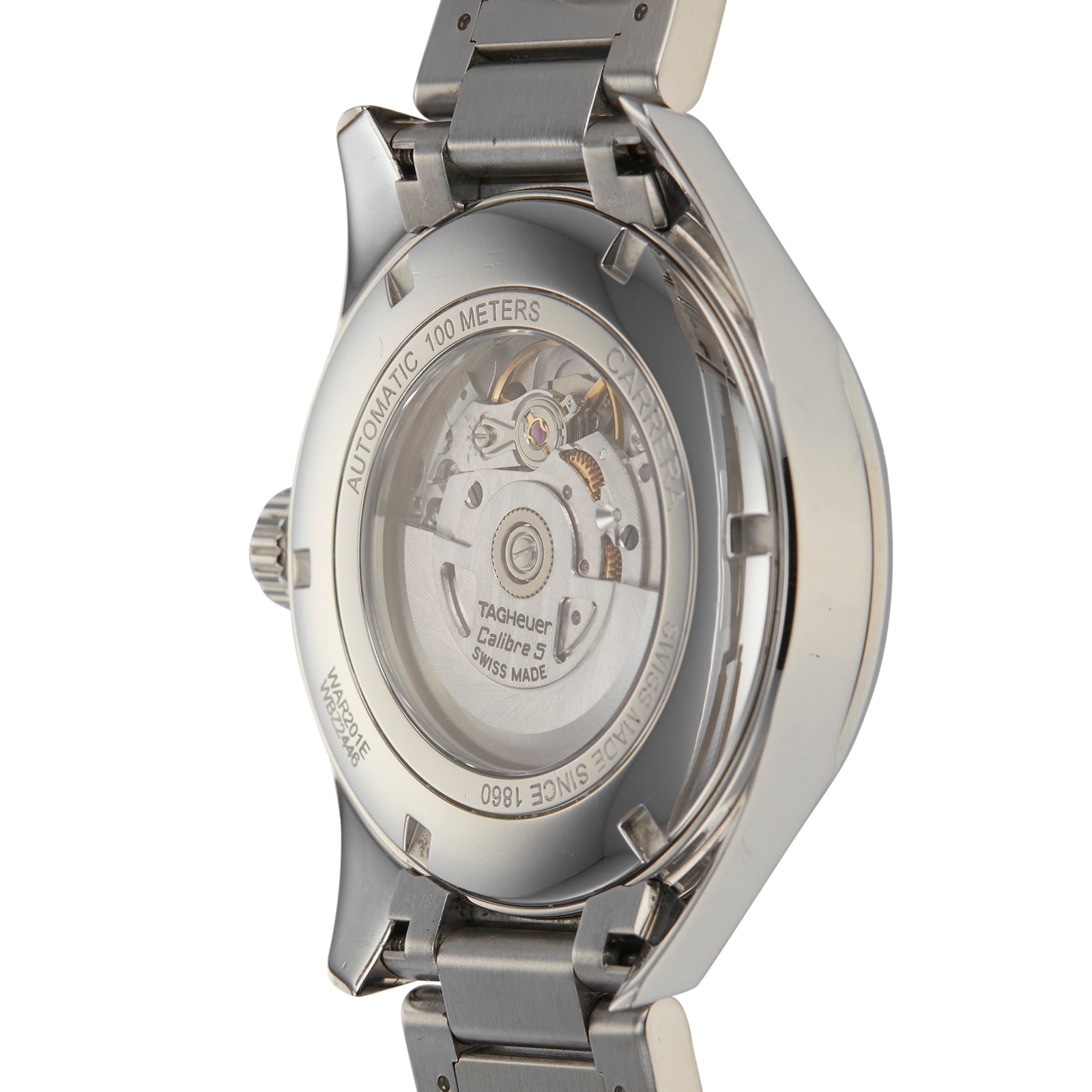 TAG Heuer Carrera Automatic Blue Dial 41mm Stainless Steel Watch - Image 4