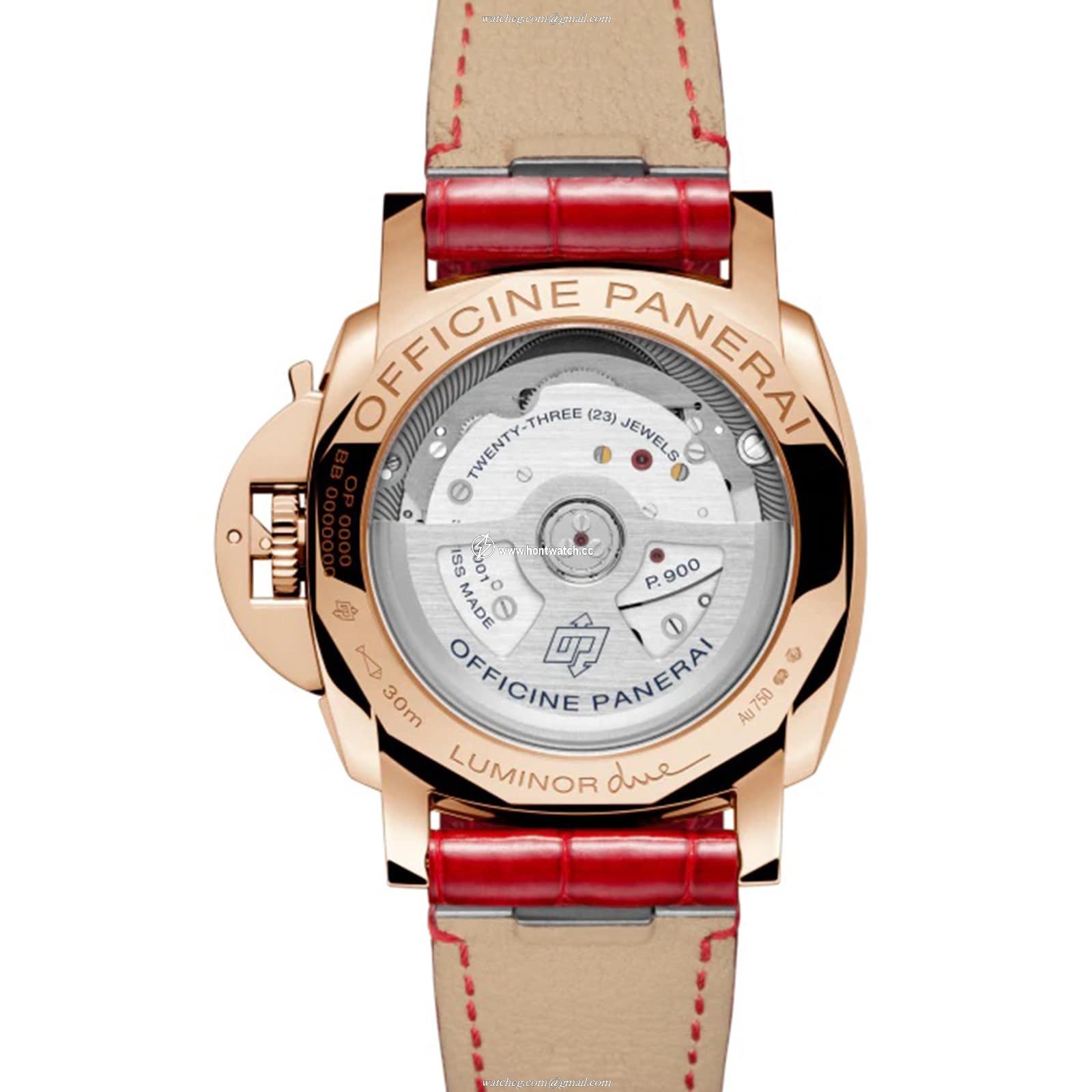 Panerai Luminor Due PAM01280 - 38mm Goldtech Automatic - Mother Of Pearl Dial - Image 2