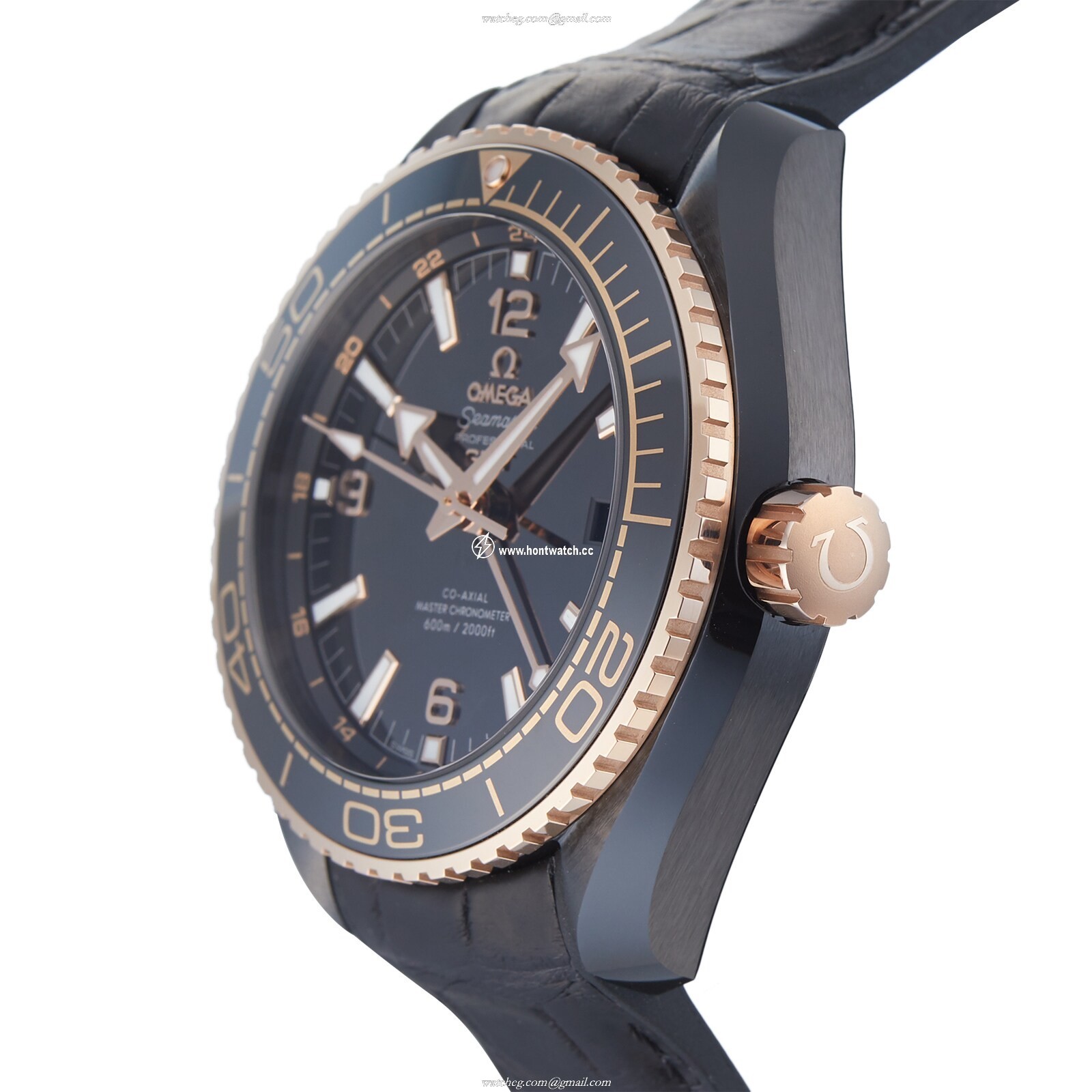 Omega Seamaster Planet Ocean Deep Black Automatic Ceramic Watch | 46mm - Image 2