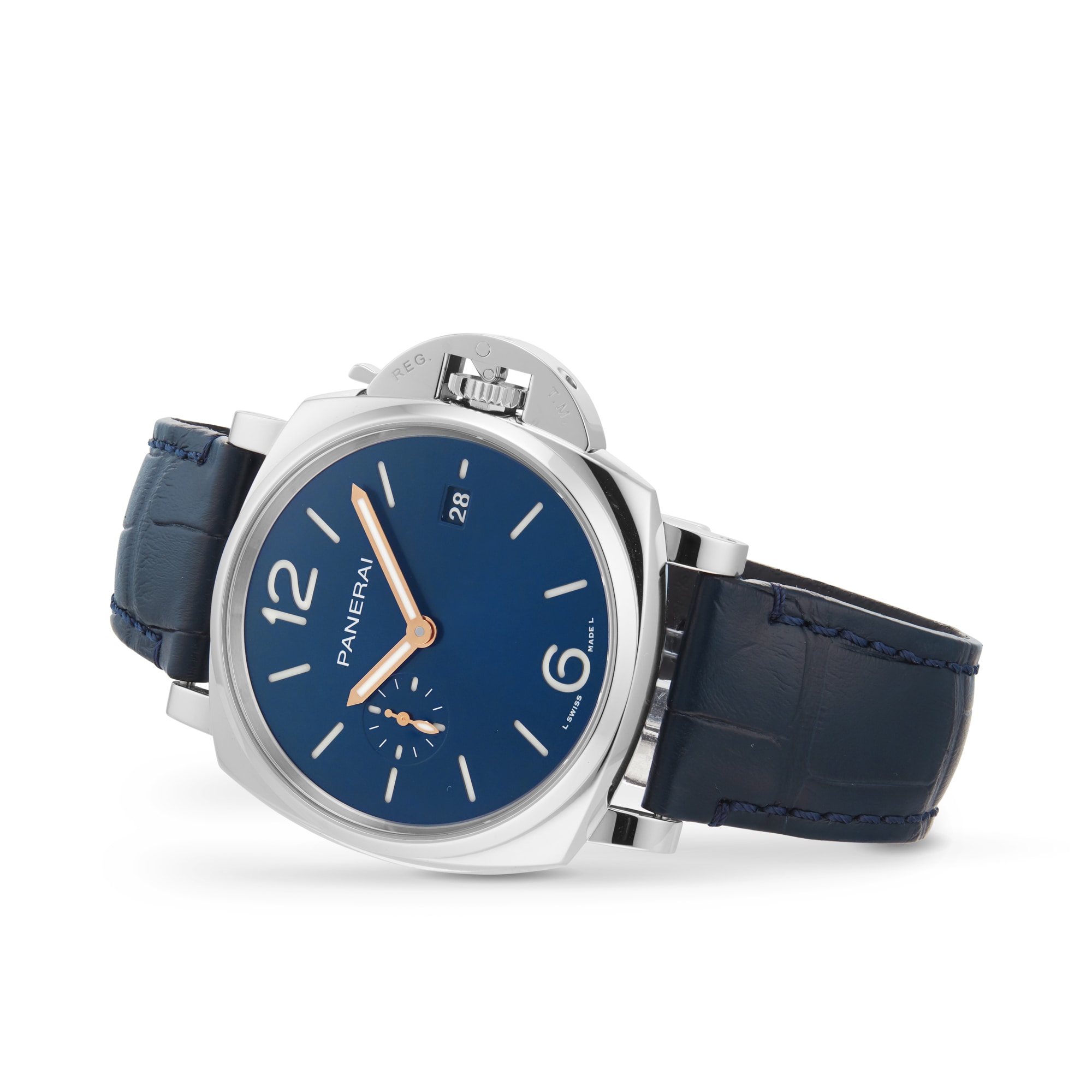 Panerai Luminor Due PAM01274 - 42mm Automatic Blue Dial - Stainless Steel - Image 3