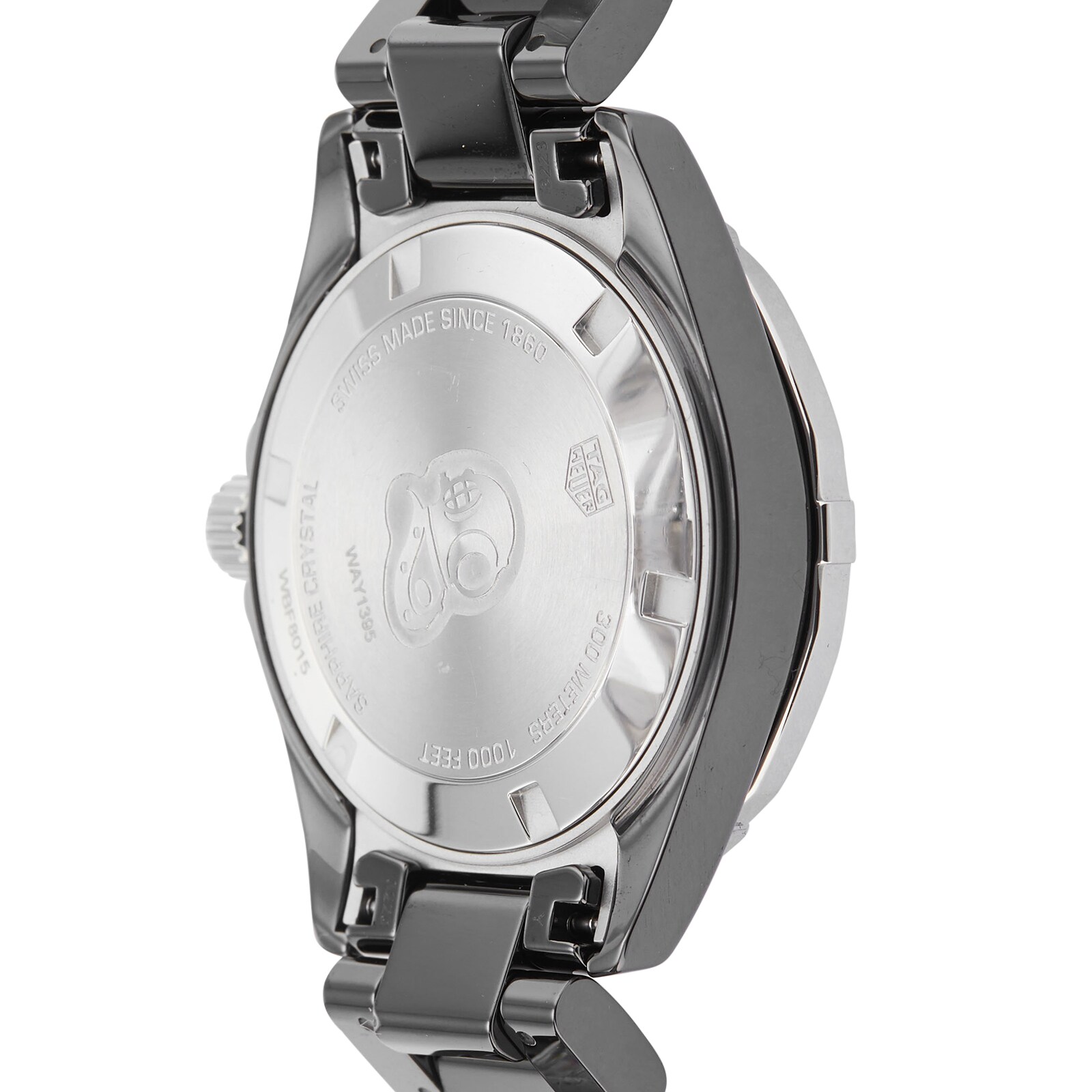 TAG Heuer Aquaracer WAY1395.BH0716 Ladies Watch | Ceramic | Quartz | 35mm - Image 4