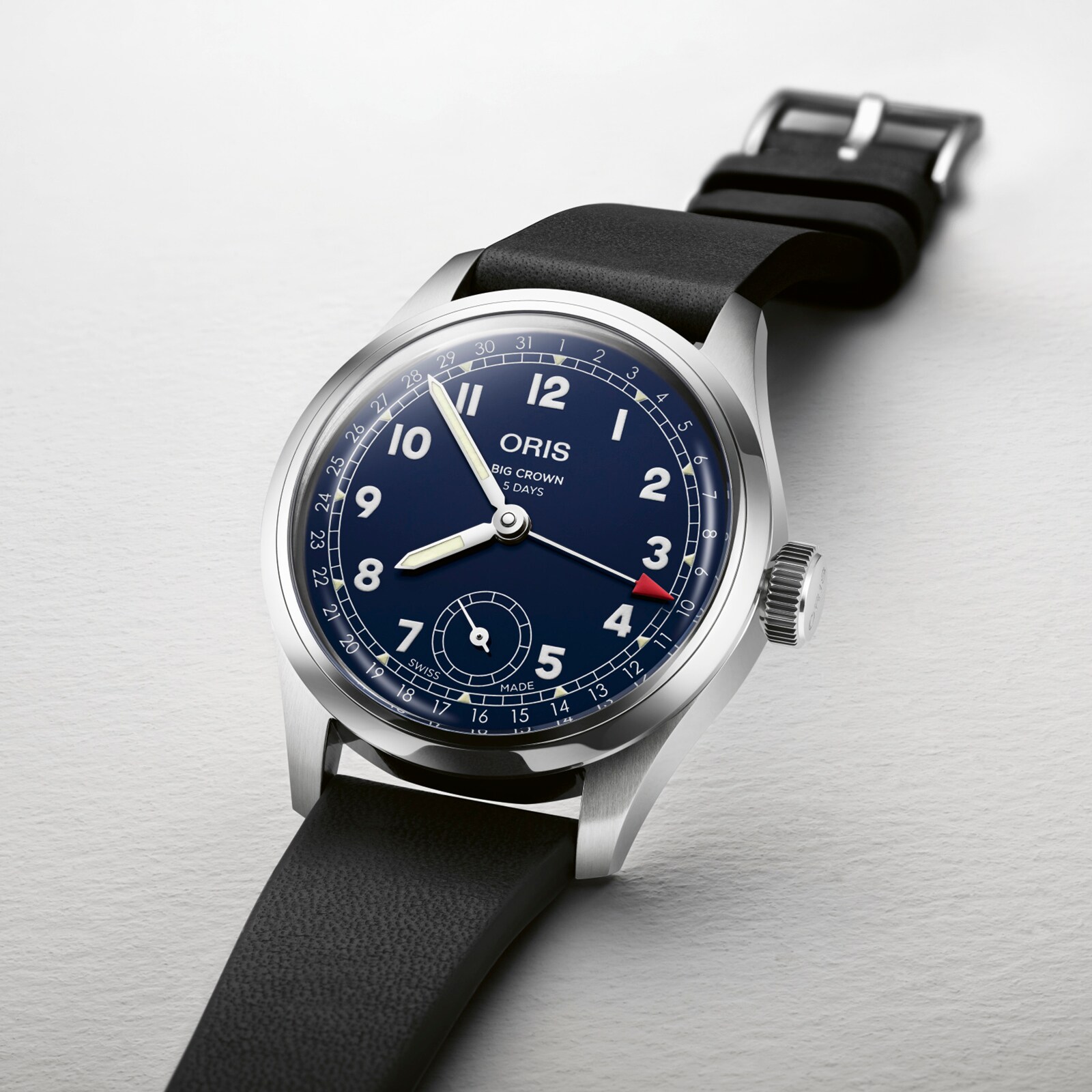 Oris Big Crown ProPilot | 38mm Stainless Steel | Automatic Black Dial Watch - Image 3
