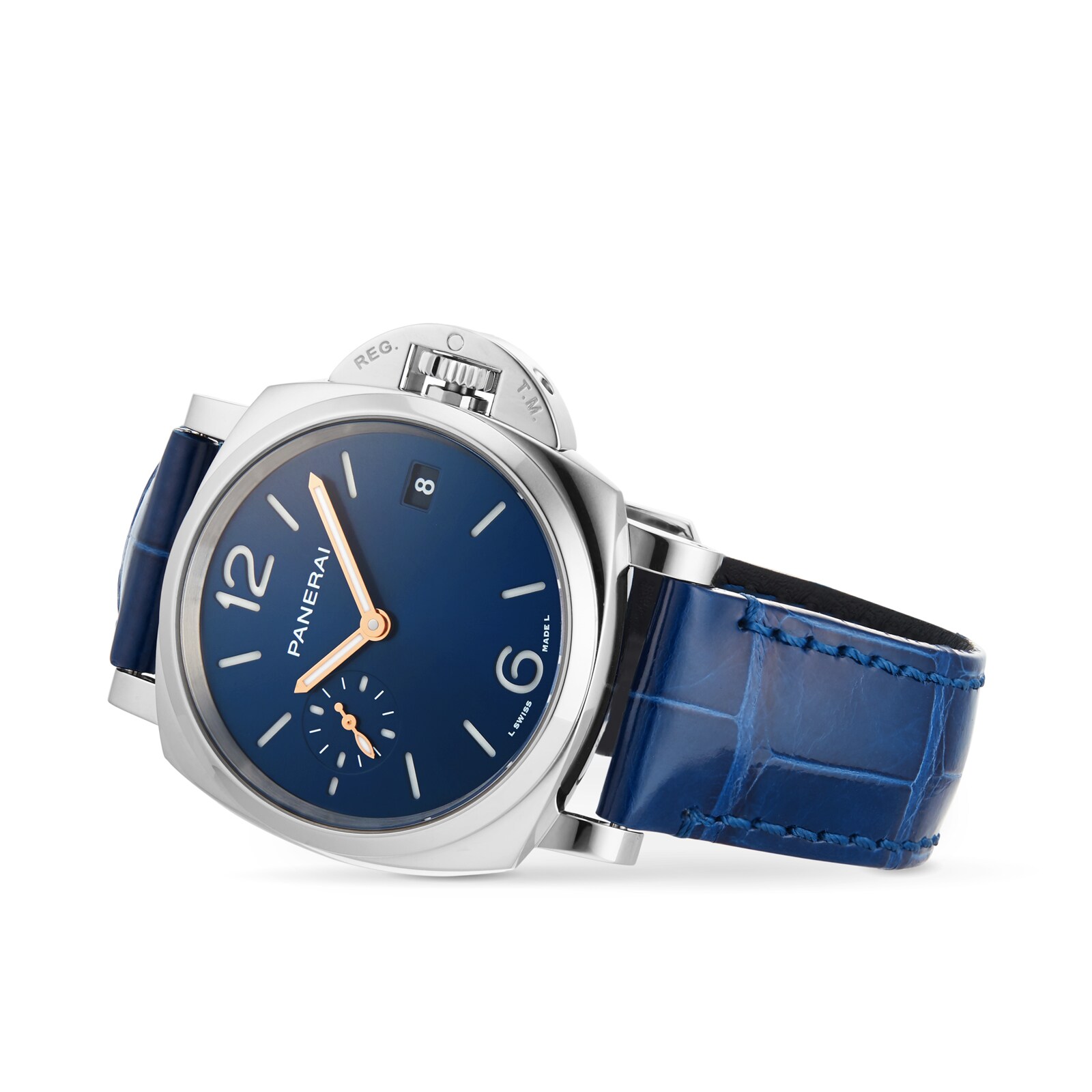 Panerai Luminor Due PAM01273 - 38mm Blue Dial - Automatic Watch - Image 3
