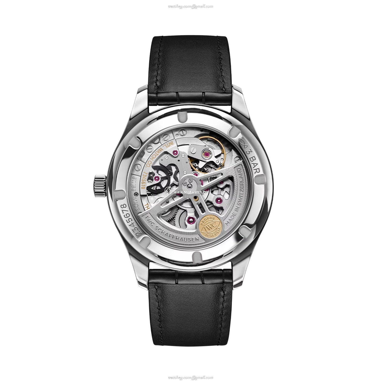 IWC Portugieser IW358313 Automatic Watch | 40mm Stainless Steel | Pink Dial - Image 2