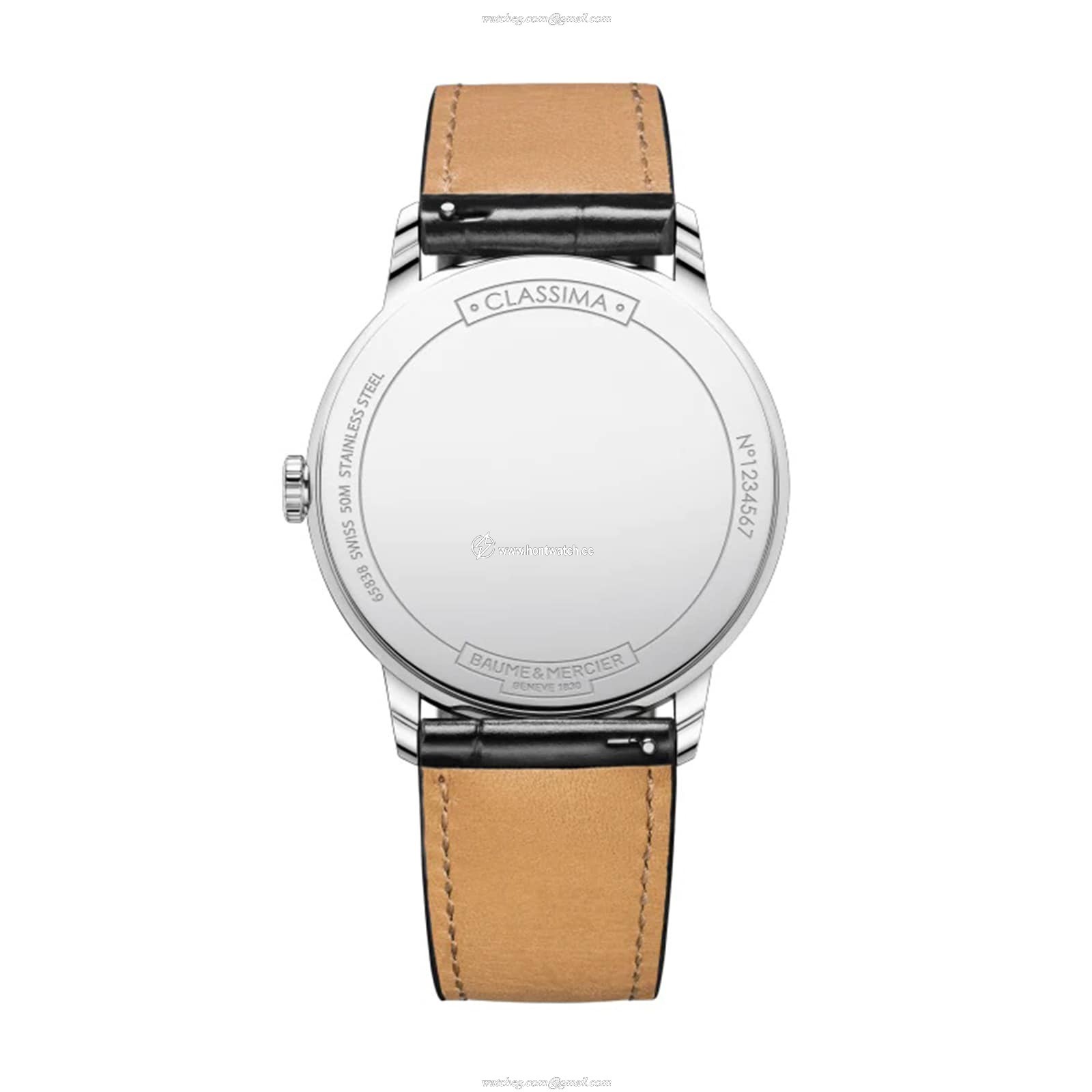Baume & Mercier Classima M0A10414 - 42mm Stainless Steel Quartz Watch - White Dial - Image 2