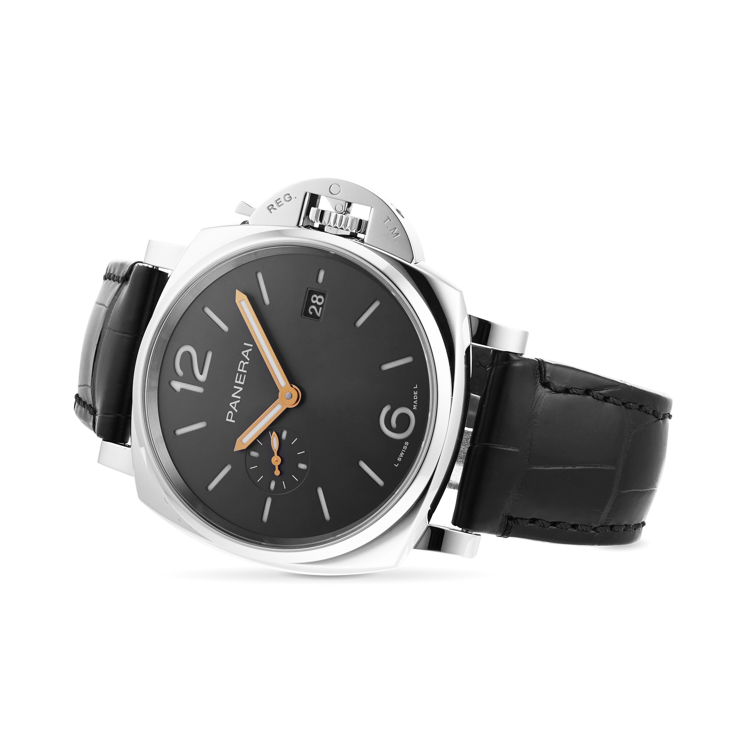 Panerai Luminor Due PAM01250 - 42mm Automatic Watch - Black Dial & Steel Case - Image 3