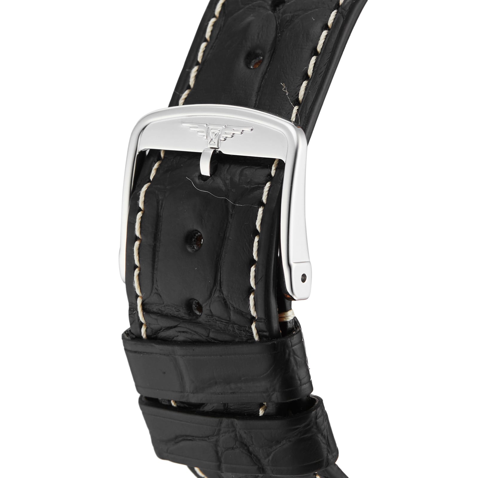 Longines L2.751.4.53.4 Automatic Watch - Black Dial - 48mm Stainless Steel - Image 3