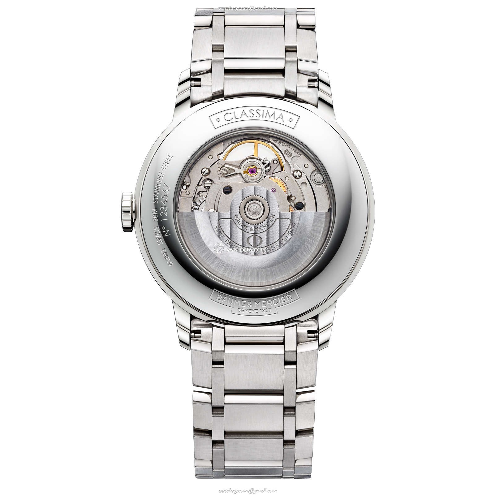 Baume & Mercier Classima M0A10325 Ladies Watch - Stainless Steel & Mother of Pearl - Image 2
