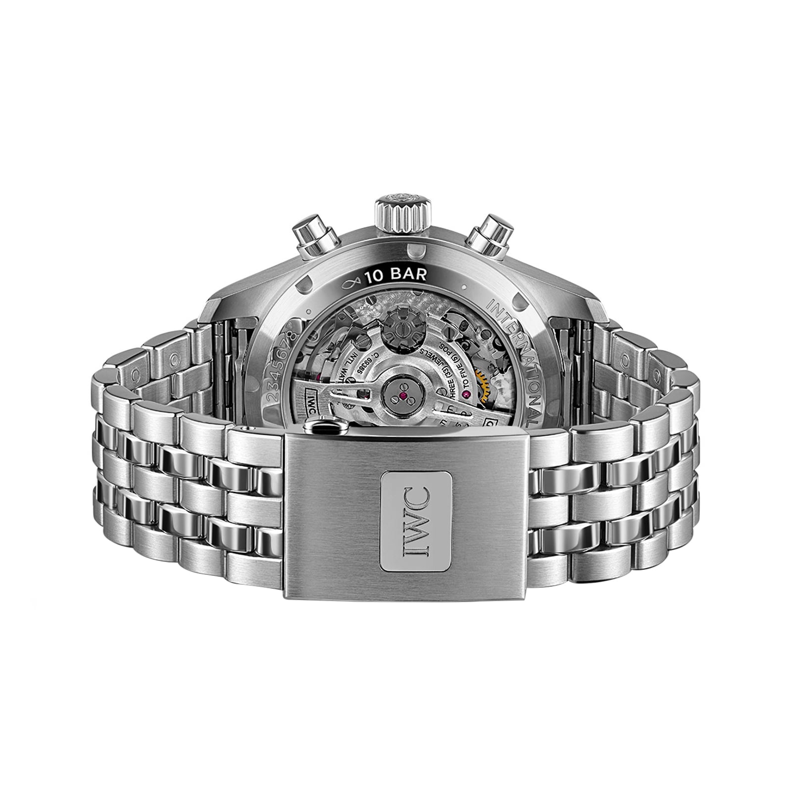 IWC Pilot IW388113 Automatic Watch - 41mm Stainless Steel - Black Dial - Image 4