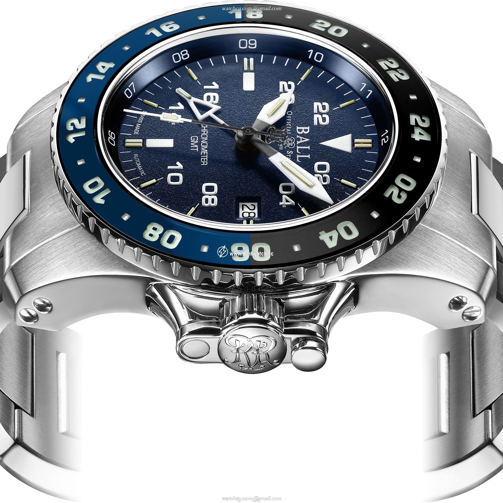 BALL Engineer Hydrocarbon DG2018C-S10C-BE Automatic Blue Watch | 42mm Stainless Steel - Image 2