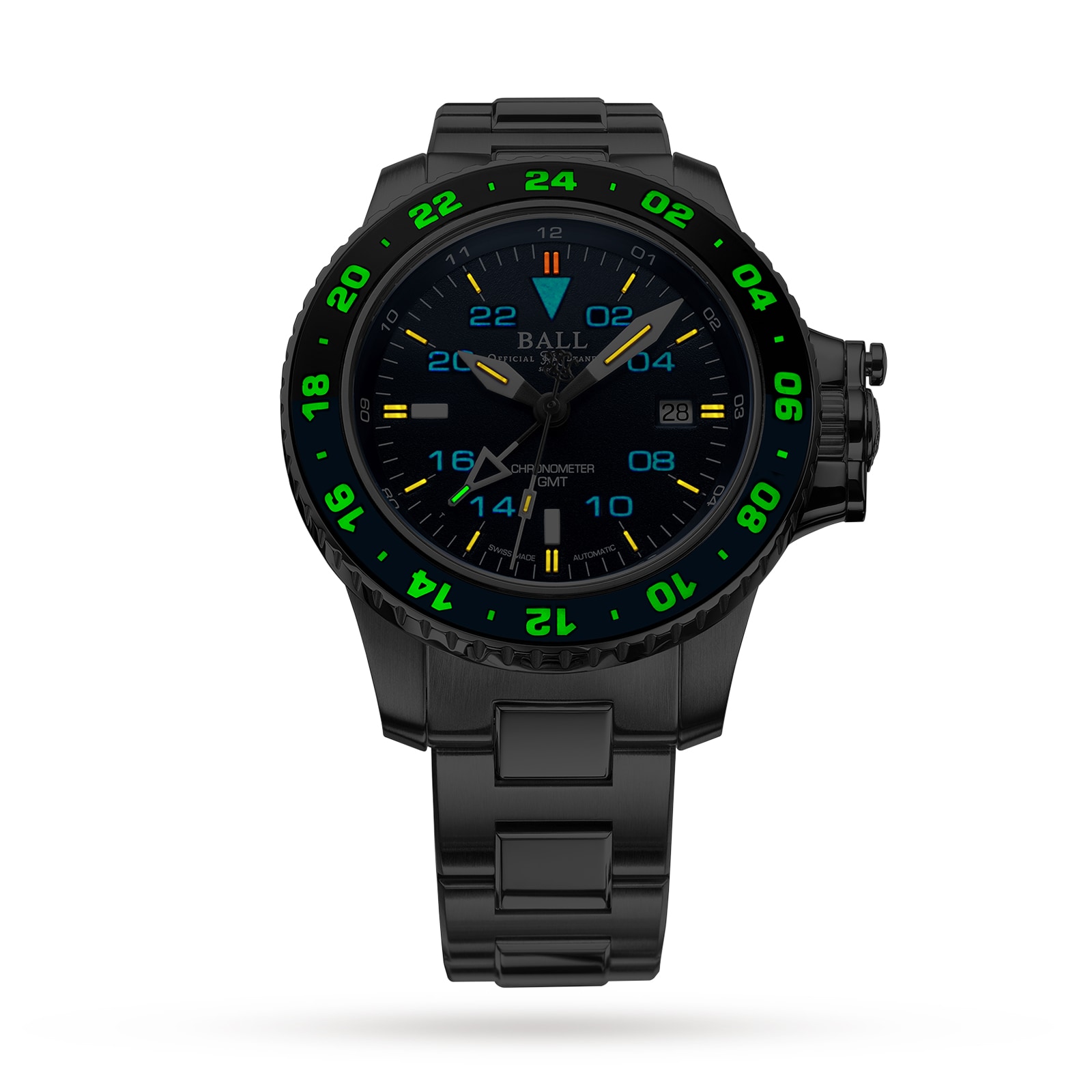 BALL Engineer Hydrocarbon DG2018C-S10C-BE Automatic Blue Watch | 42mm Stainless Steel - Image 3