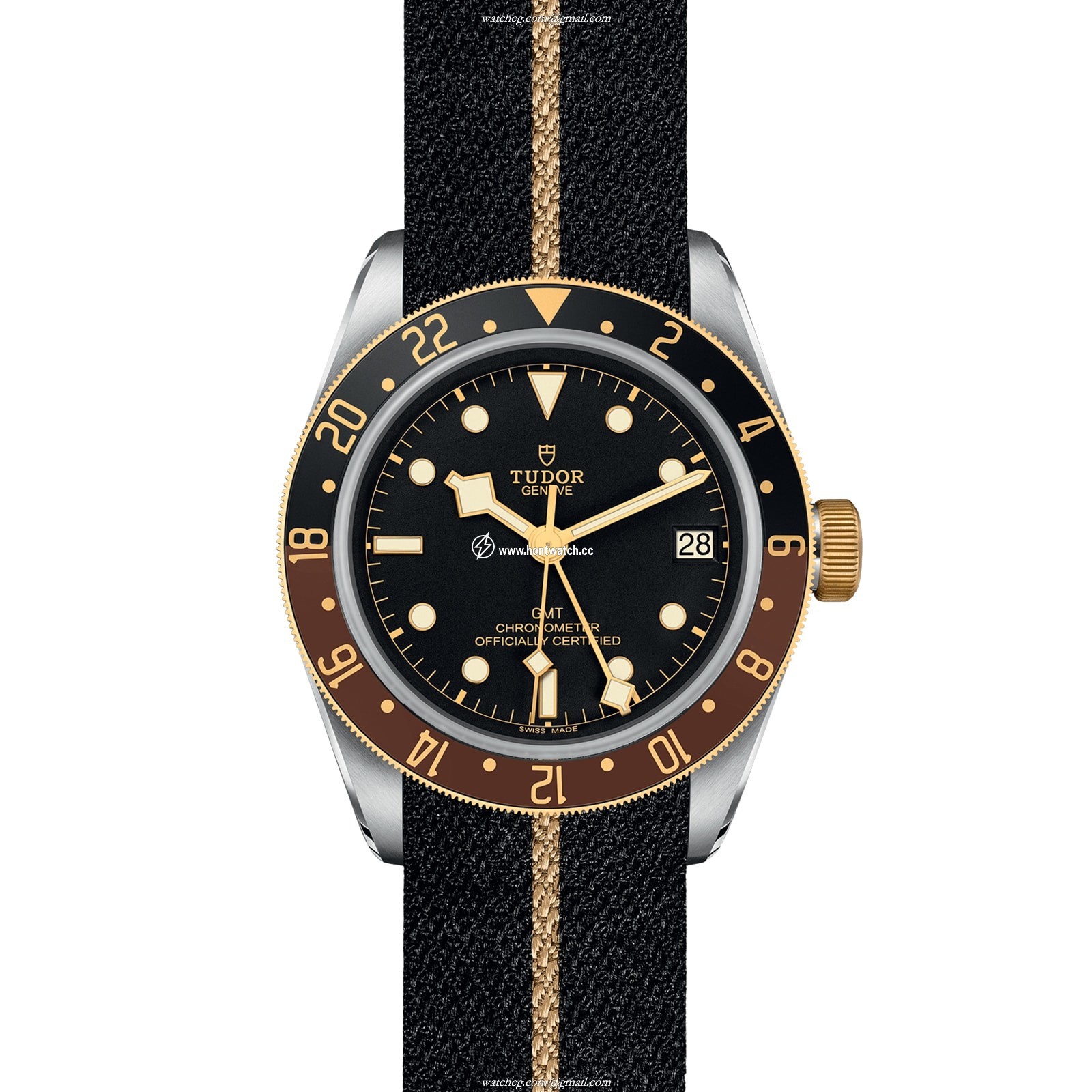 Tudor Black Bay M79833MN-0004 | 41mm Steel & Gold Automatic Watch - Image 2