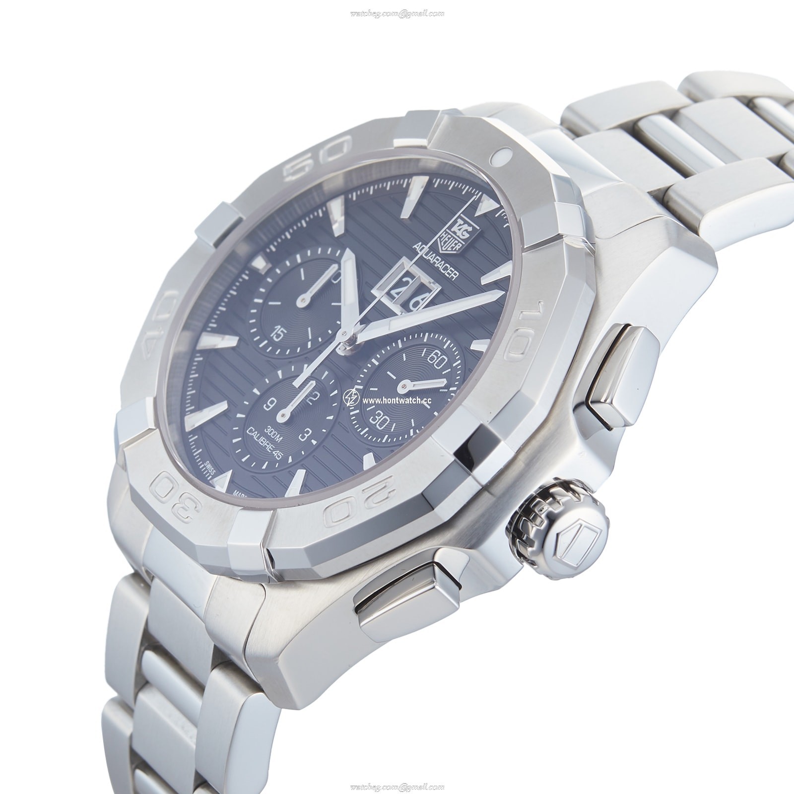 TAG Heuer Aquaracer CAY211Z.BA0926 | 43mm Automatic Black Dial | Pre-Owned - Image 2