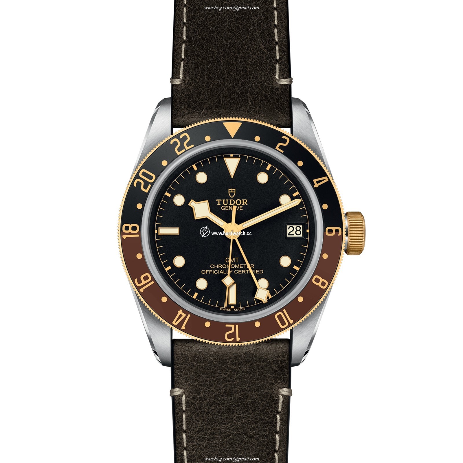 Tudor Black Bay M79833MN-0003 | 41mm Steel & Gold Automatic Watch - Image 2