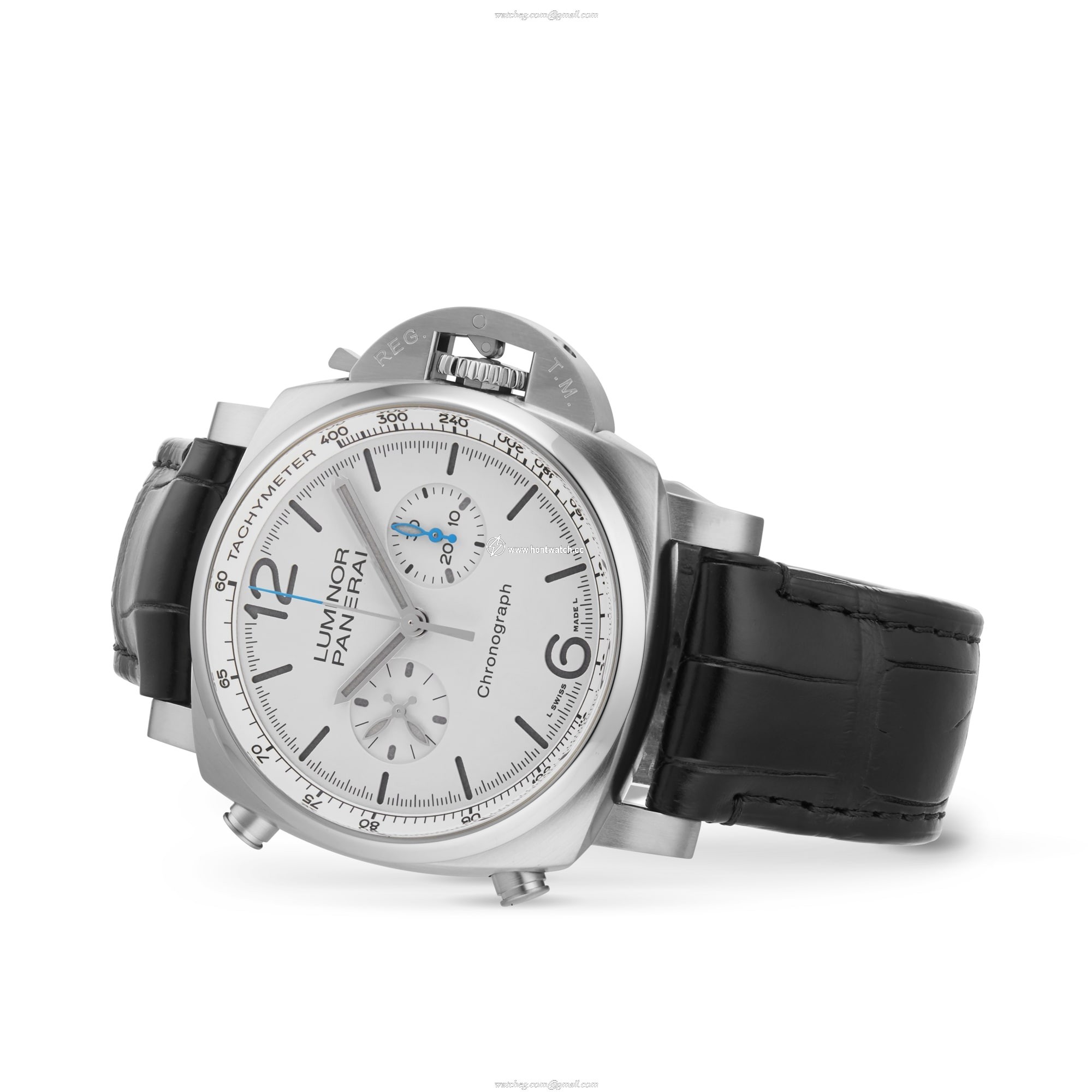 Panerai Luminor PAM01218 Automatic Watch - 44mm Stainless Steel, White Dial - Image 2
