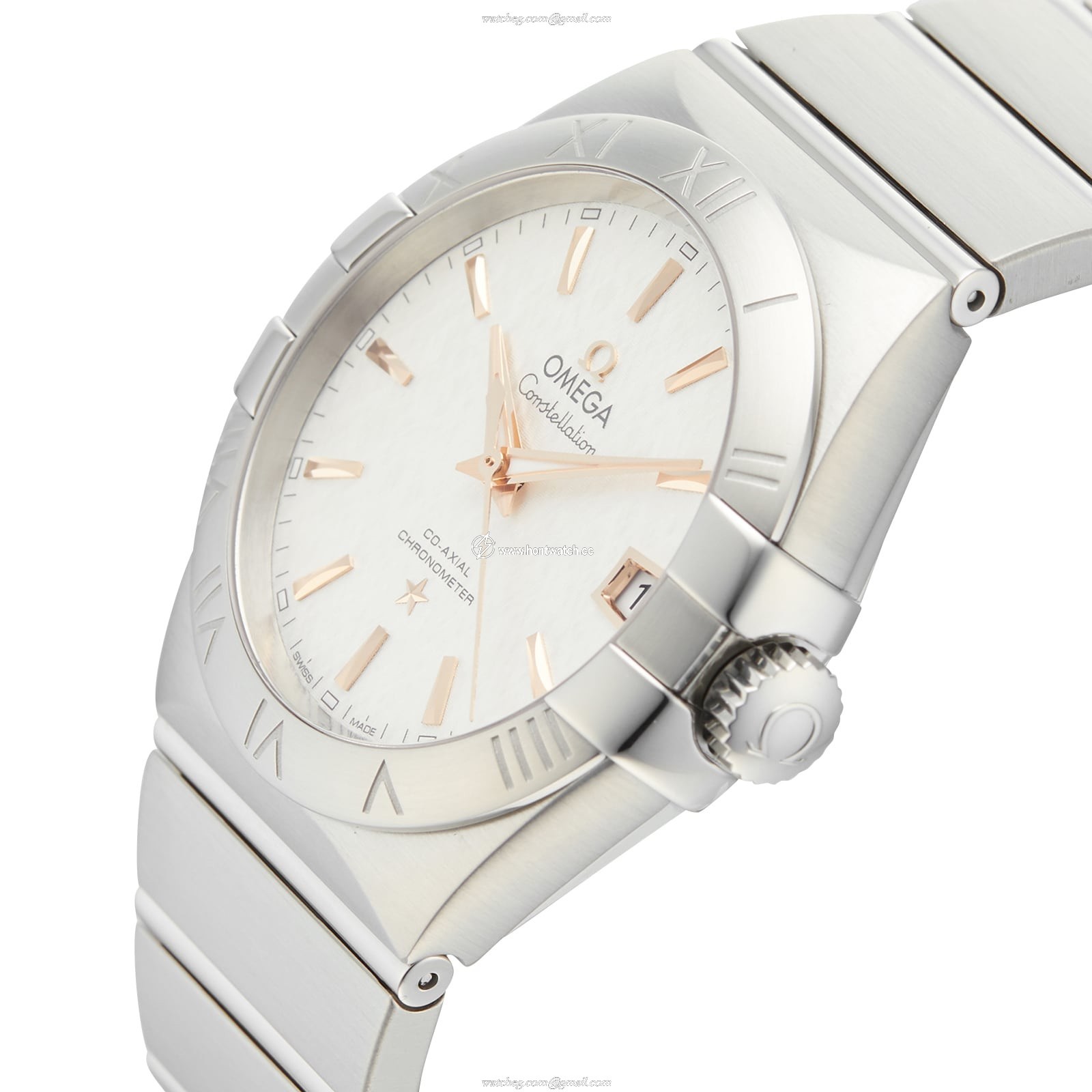 Pre-Owned Omega Constellation 38mm Silver Dial Automatic Watch - Image 2