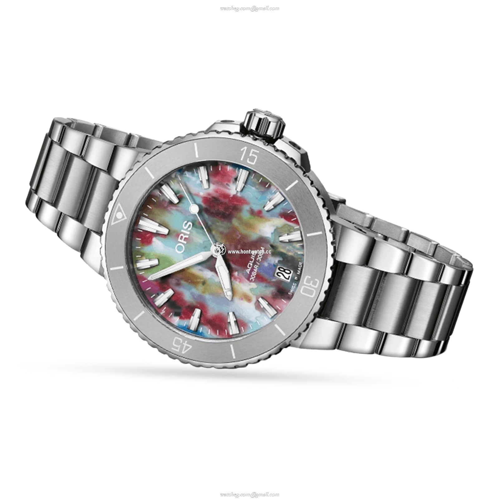 Oris Divers Aquis Date Upcycle 36.5mm - Automatic Watch - 300m Water Resistant - Image 2