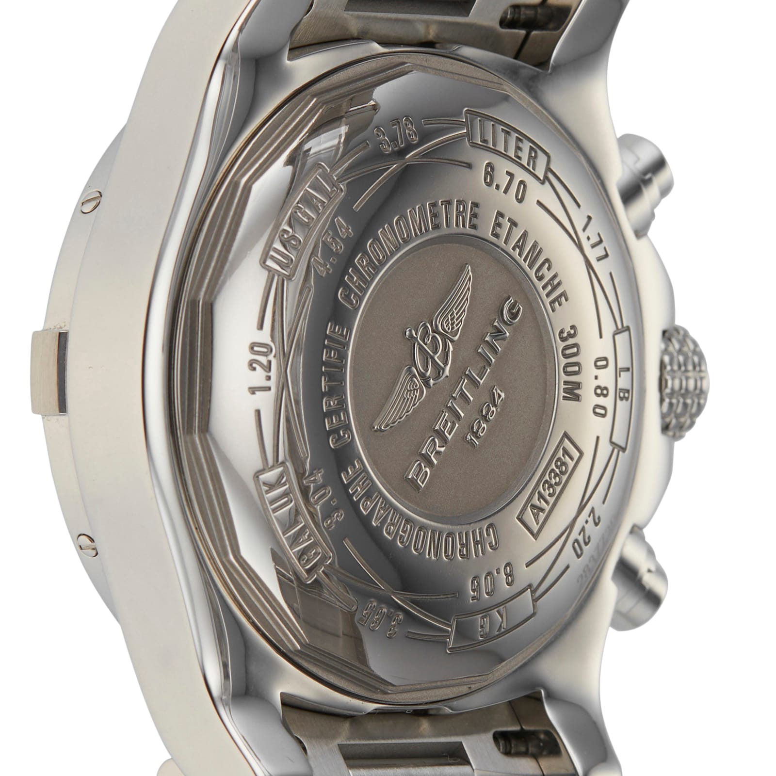 Breitling Avenger II A1338111/BC33 | 43mm Automatic Black Dial | Stainless Steel - Image 4