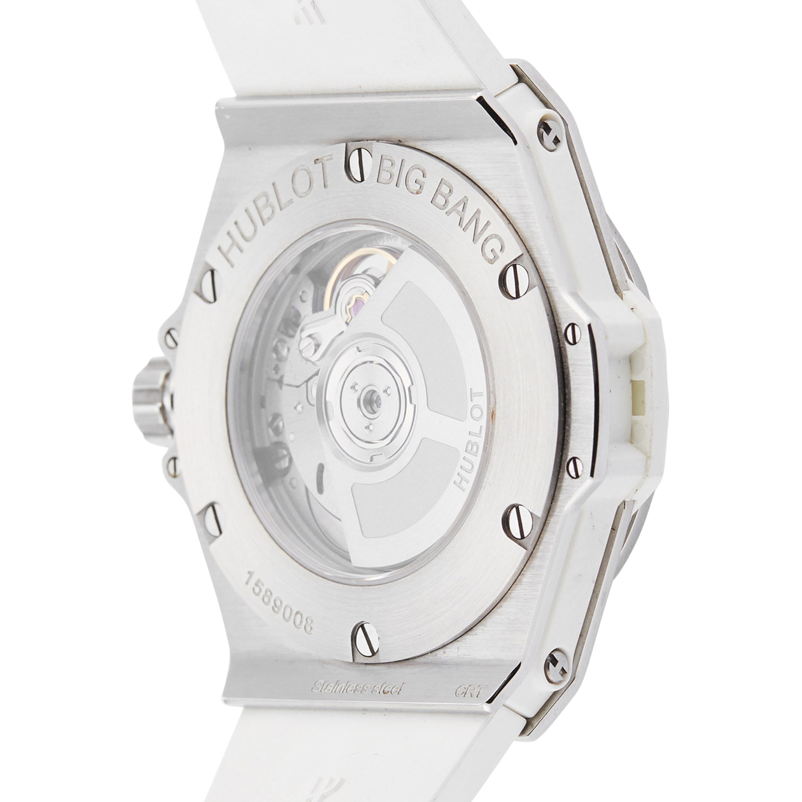 Hublot Big Bang 1589008 - 33mm Stainless Steel Automatic Watch - White Dial - Image 4