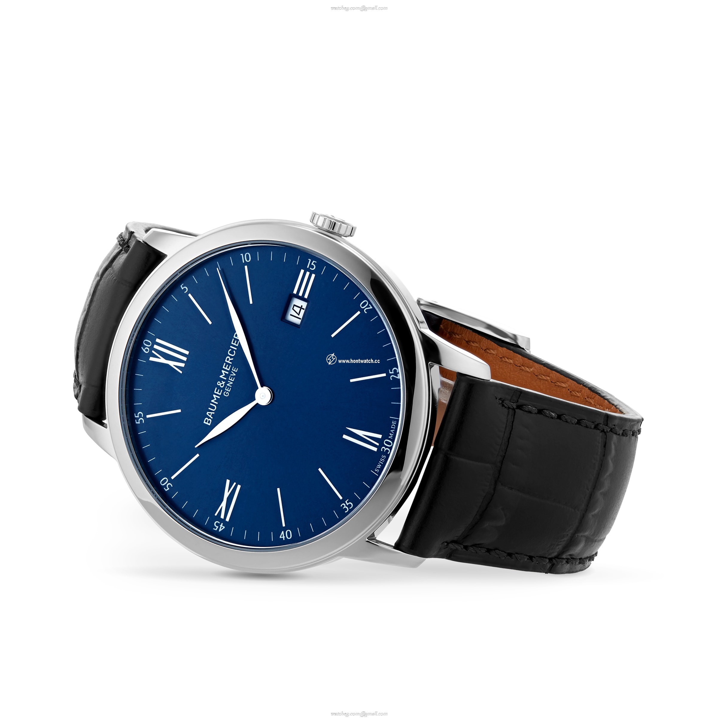 Baume & Mercier Classima BM0A10324 | 40mm Blue Dial | Stainless Steel Quartz Watch - Image 2