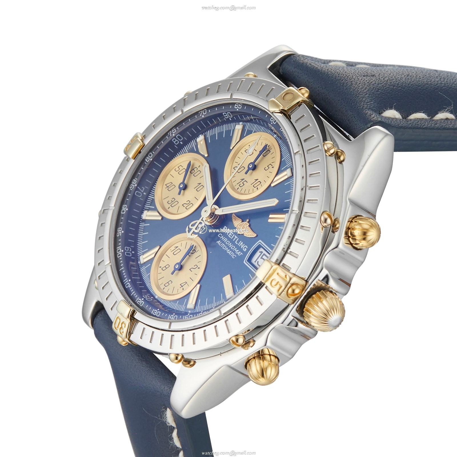 Breitling Chronomat B13350 Automatic | 40mm Steel & Gold | Blue Dial - Image 2